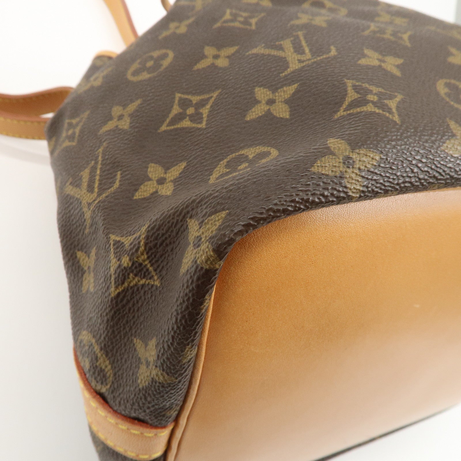 Louis Vuitton Monogram Petit Noe Shoulder Bag Brown M42226 Used