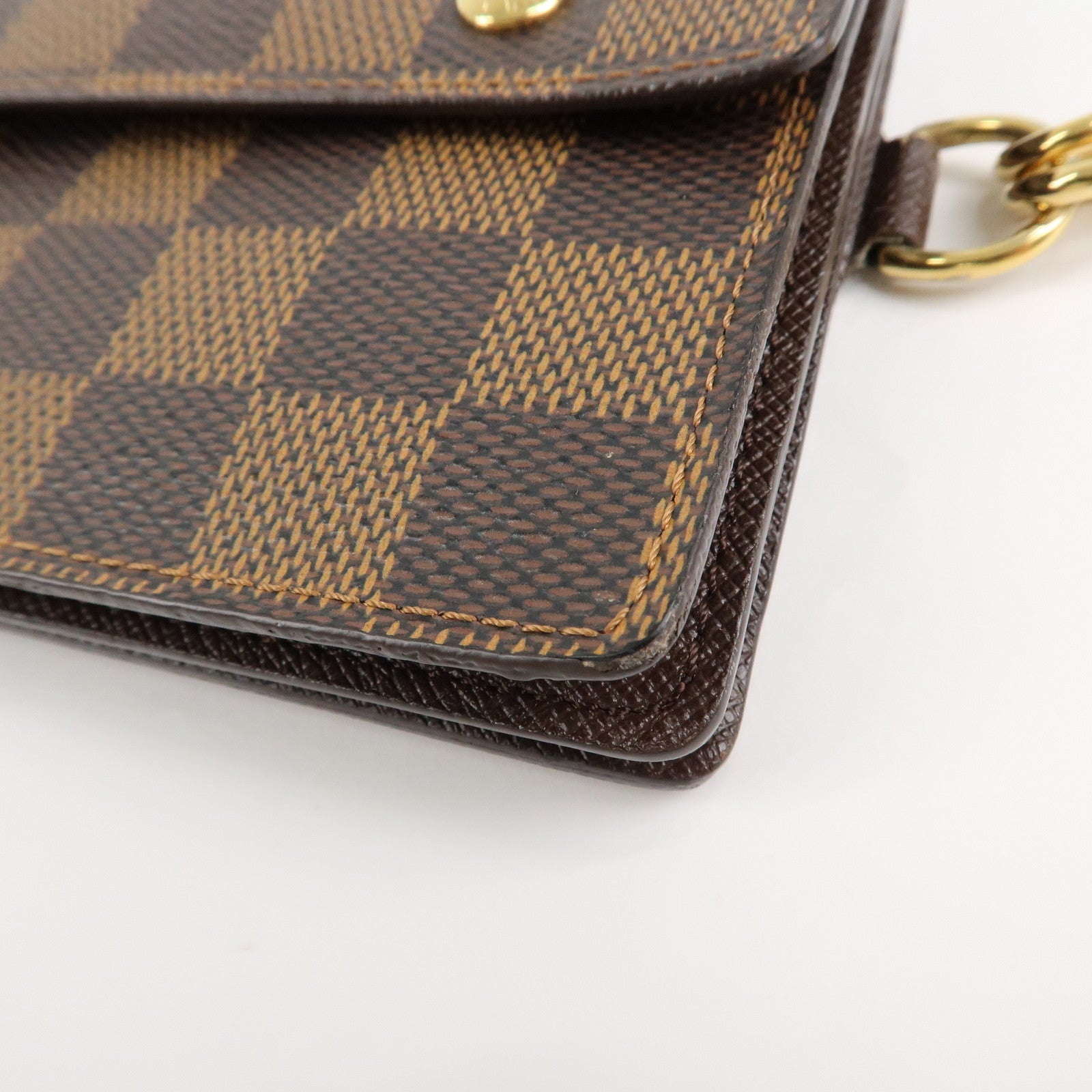 Louis Vuitton Damier Portefeuille Accordeon Wallet N60002 Used