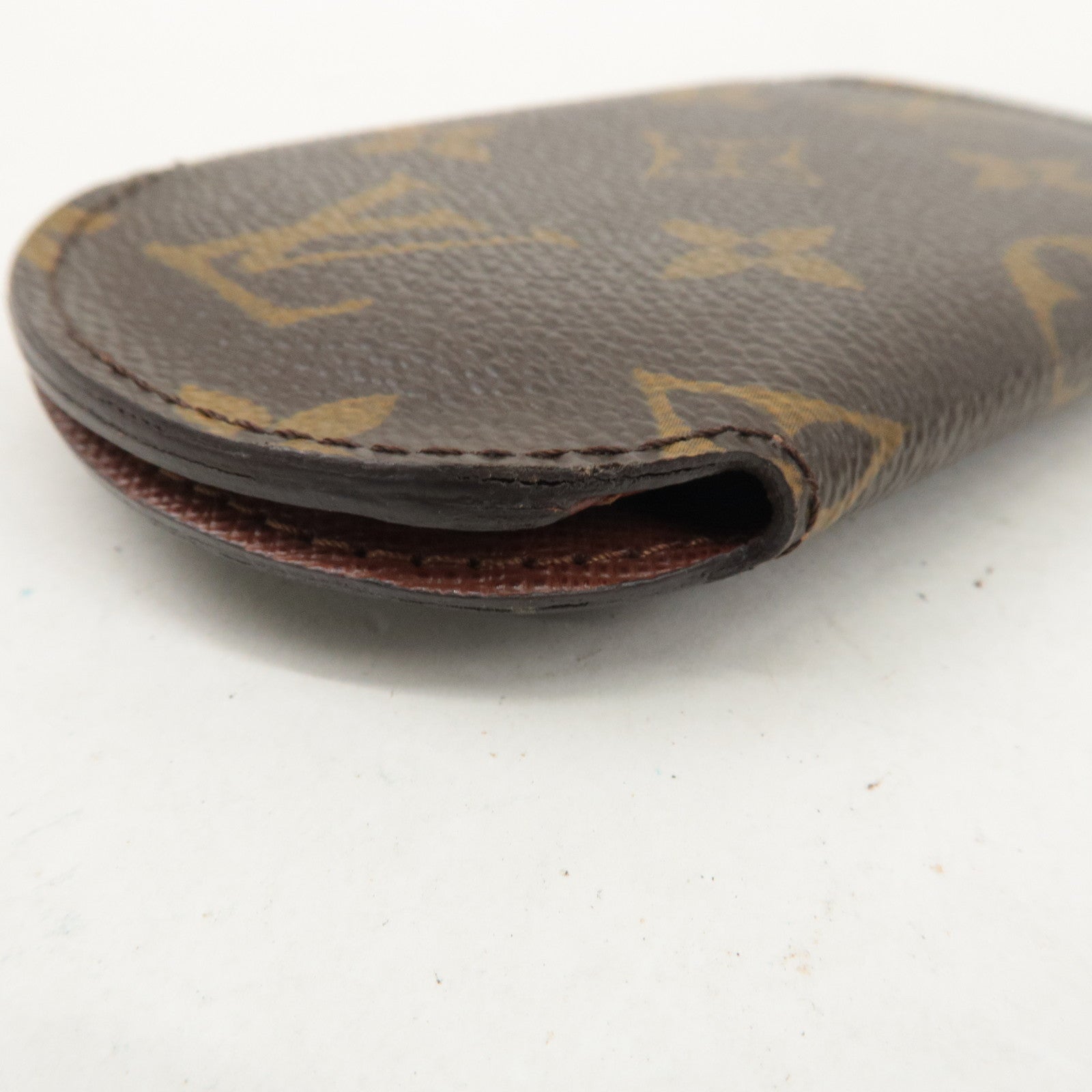 Louis Vuitton Monogram Rond GM Key Case Brown M60116