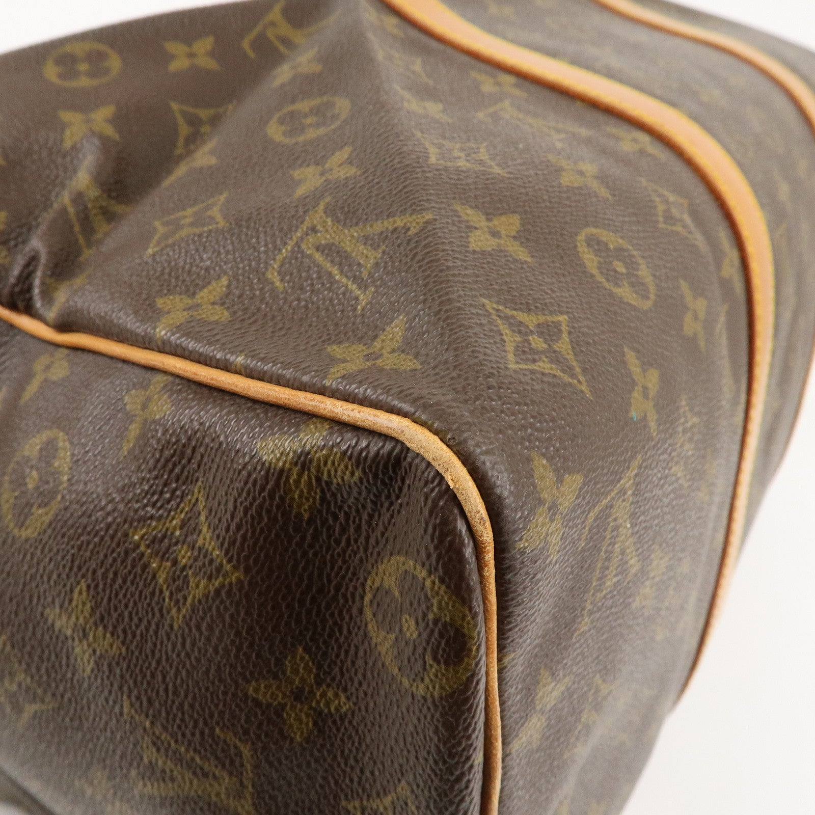 Louis Vuitton Monogram Sac Souple 45 Boston Bag Brown M41624