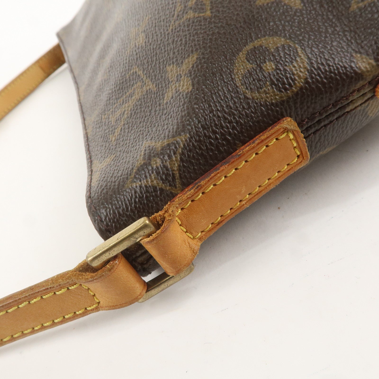 Louis Vuitton Monogram Trotteur Shoulder Bag Brown M51240