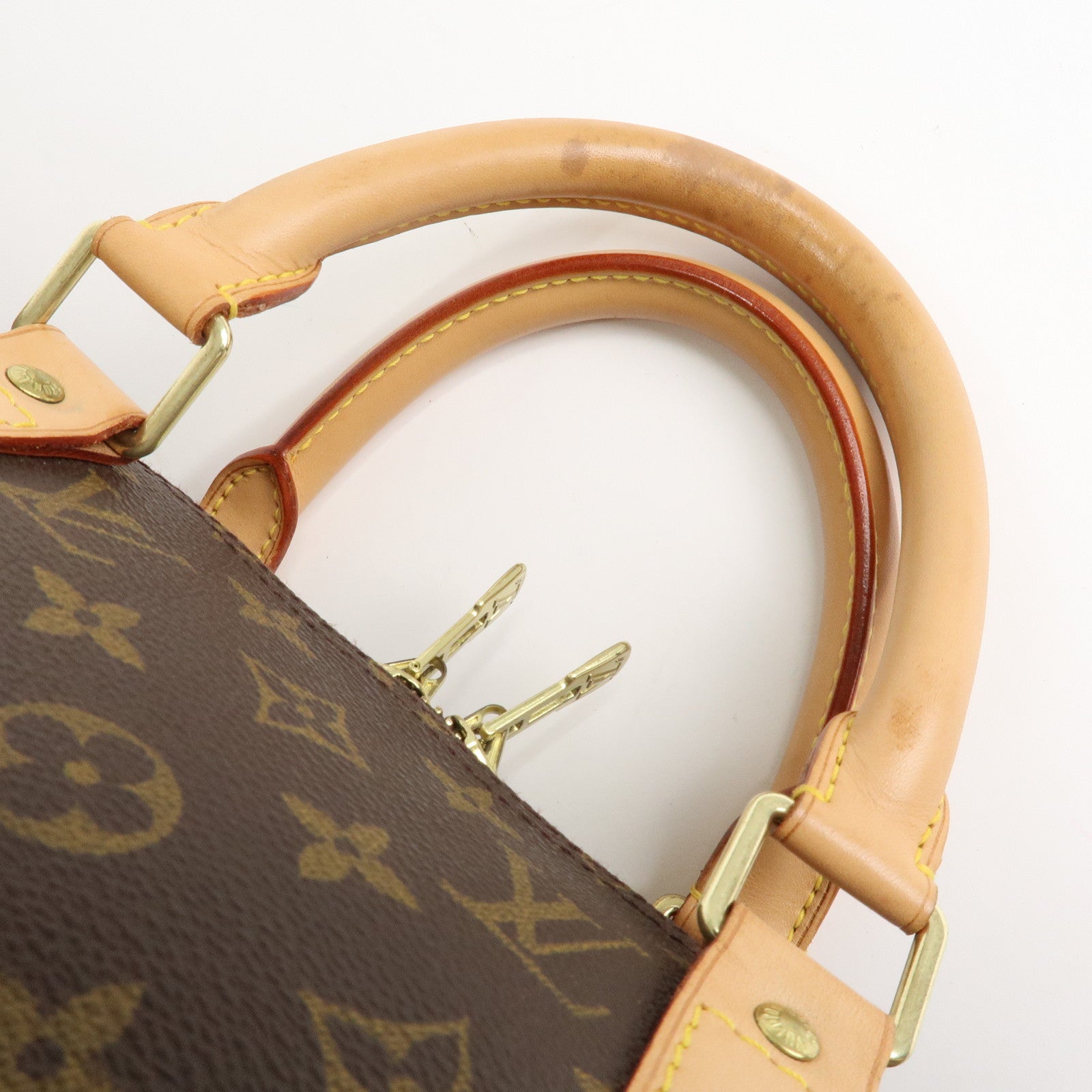 Louis Vuitton Monogram Keep All Bandouliere 50 Boston Bag M41416