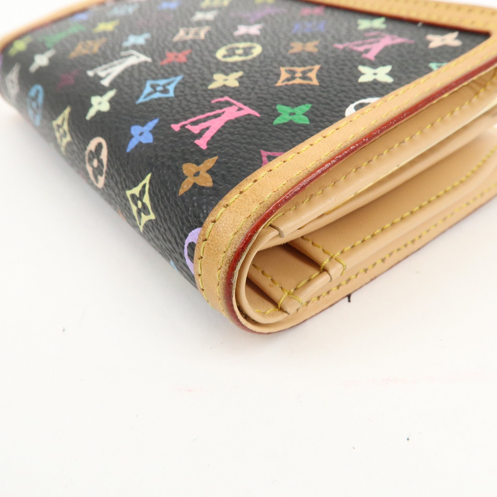 Louis Vuitton Monogram MultiColor Portefeuille Viennoi M92988 Used