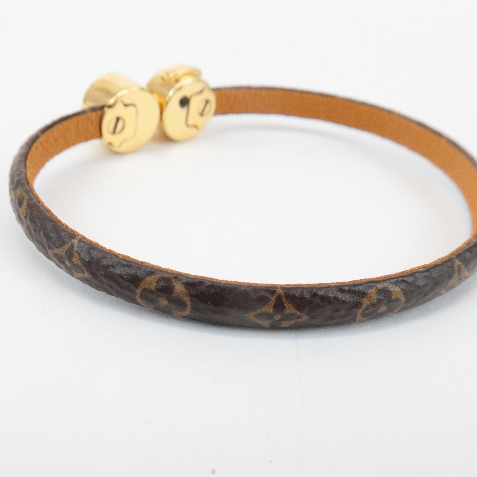 Louis Vuitton Monogram Canvas Hysteric Mini Bracelet M6407E