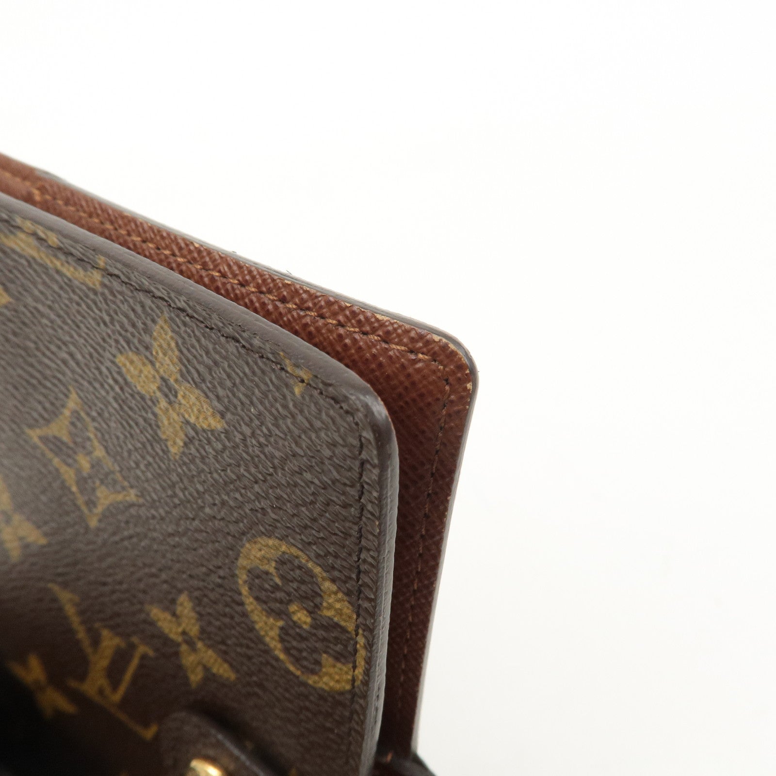 Louis Vuitton Monogram Agenda PM Planner Cover Brown R20005