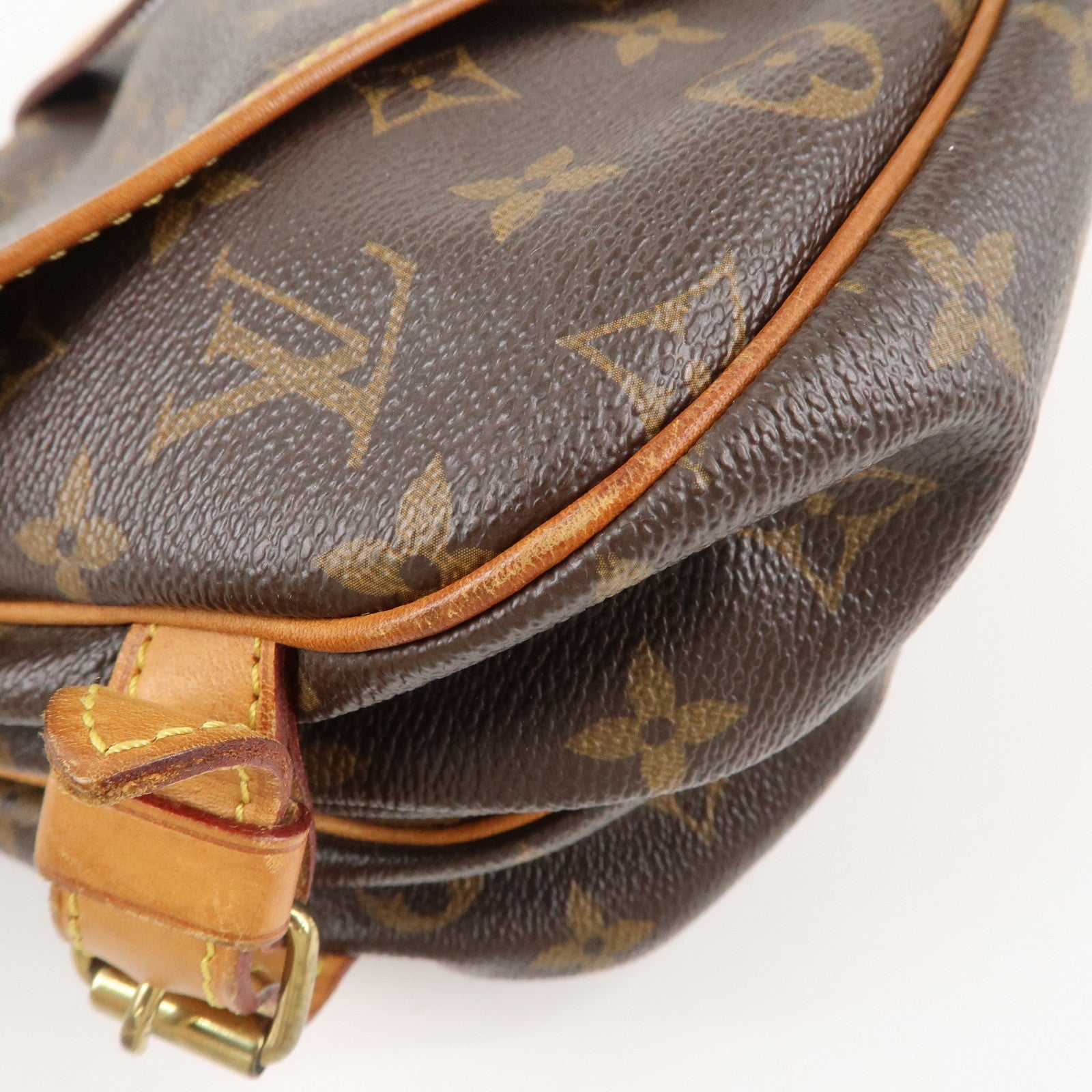 Louis Vuitton Monogram Saumur 30 Crossbody Bag Brown M42256