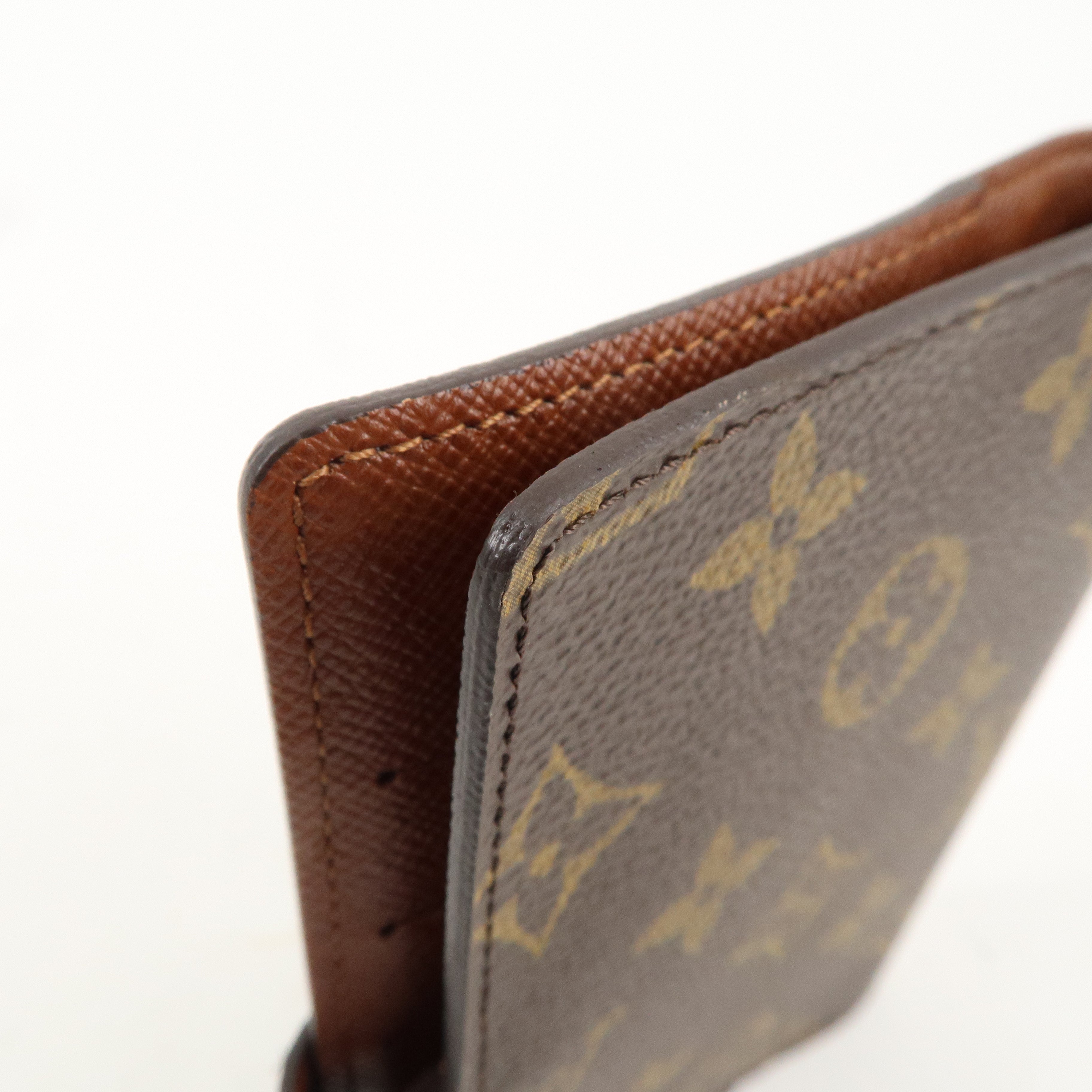 Louis Vuitton Monogram Agenda PM Planner Cover Brown R20005