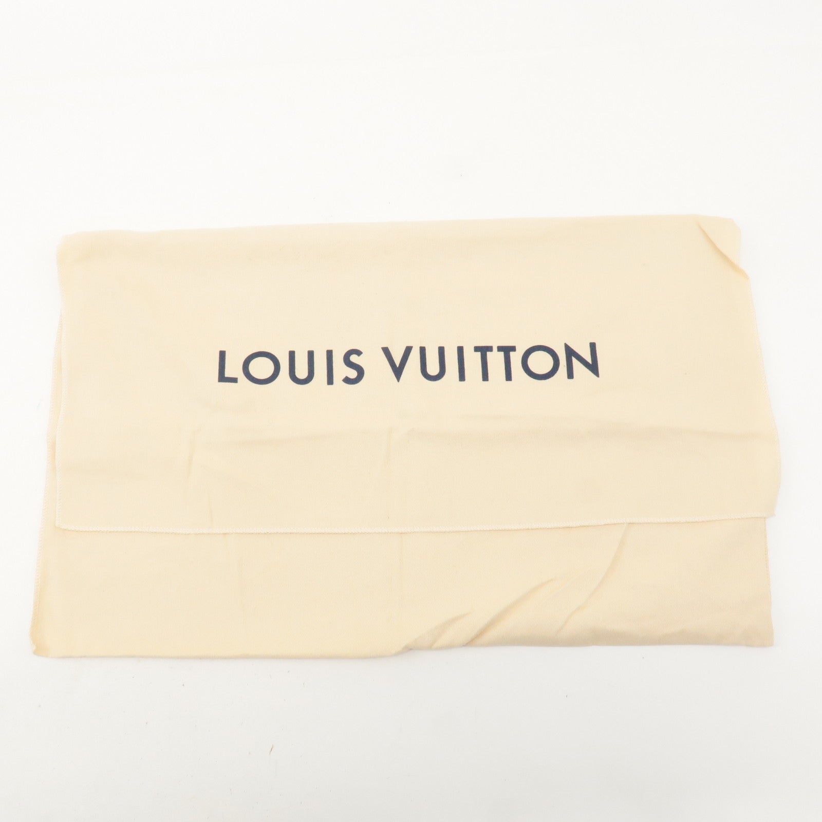 Louis Vuitton Set of 10 Dust Bag Storage Bag Flap New Style Beige