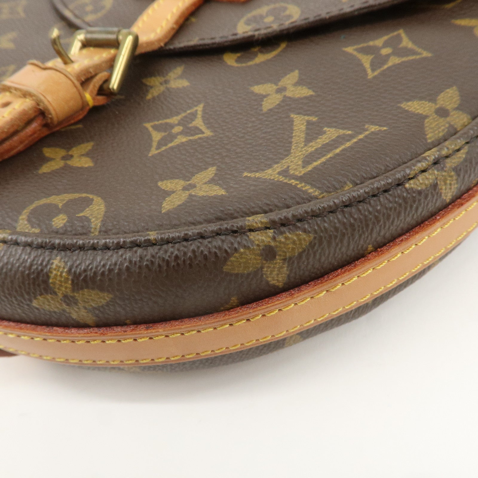 Louis Vuitton Monogram Shanti MM Shoulder Bag Brown M51233