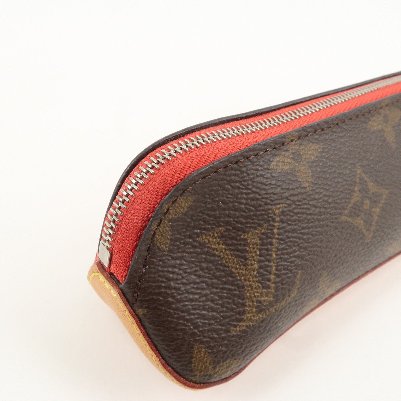 Louis Vuitton Monogram Trousse Elizabeth Pen Case Rouge GI0009