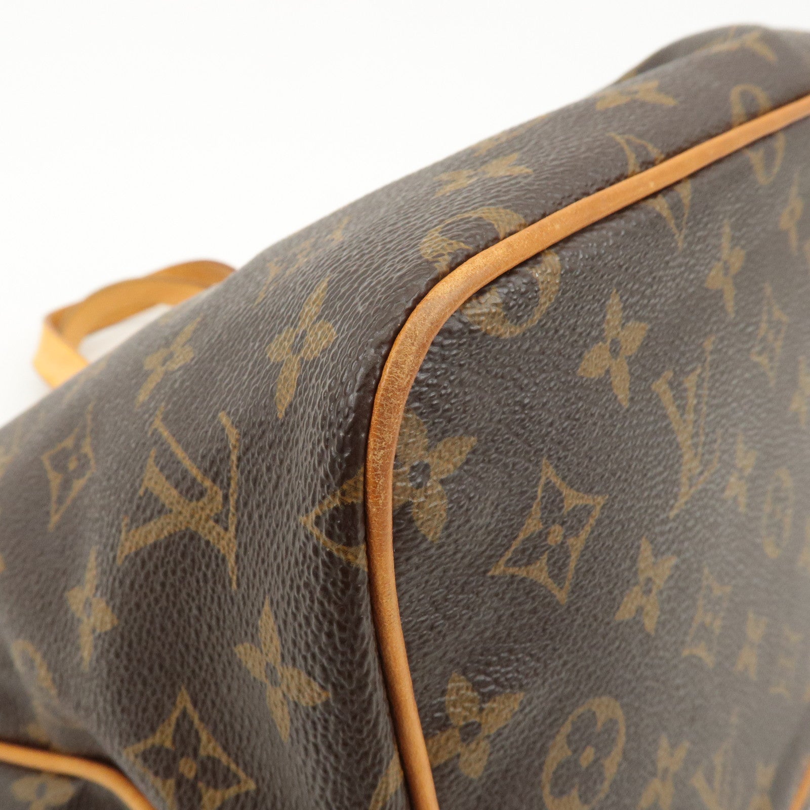 Louis Vuitton Monogram Palermo PM 2Way Hand Bag Brown M40145