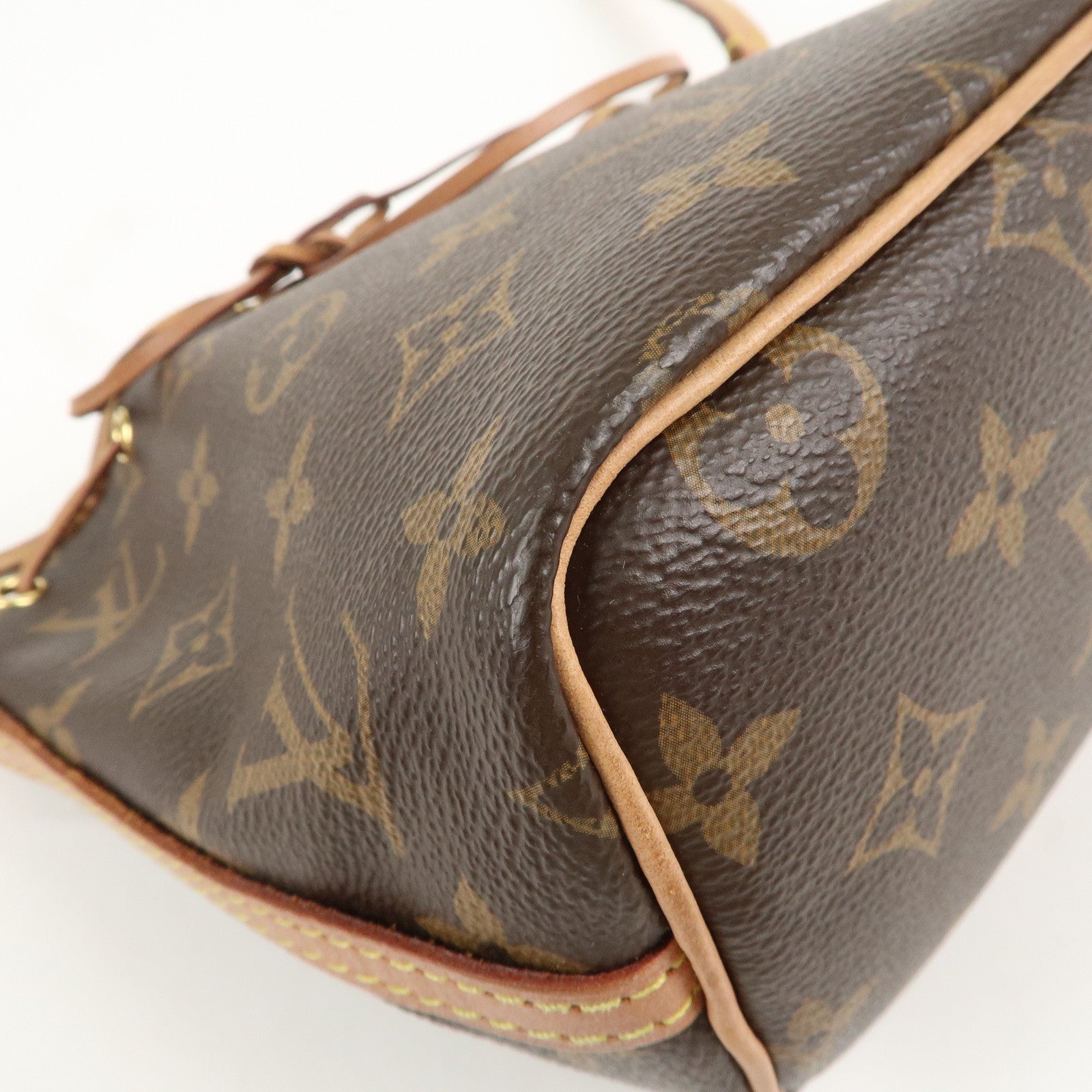 Louis Vuitton Monogram Nano Noe Shoulder Bag Brown M41346