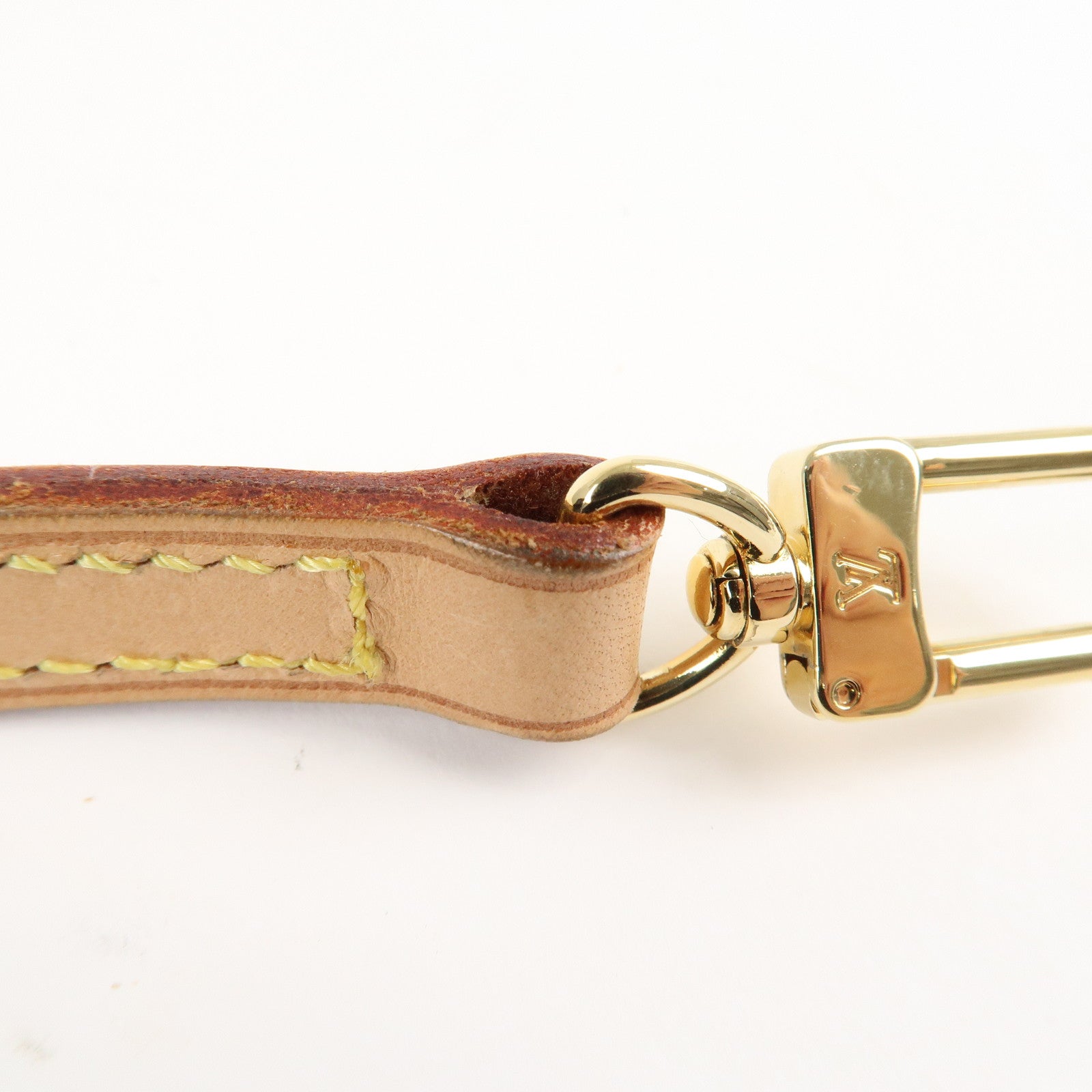 Louis Vuitton Nume Leather Shoulder Strap 120cm Natural J00145 Used