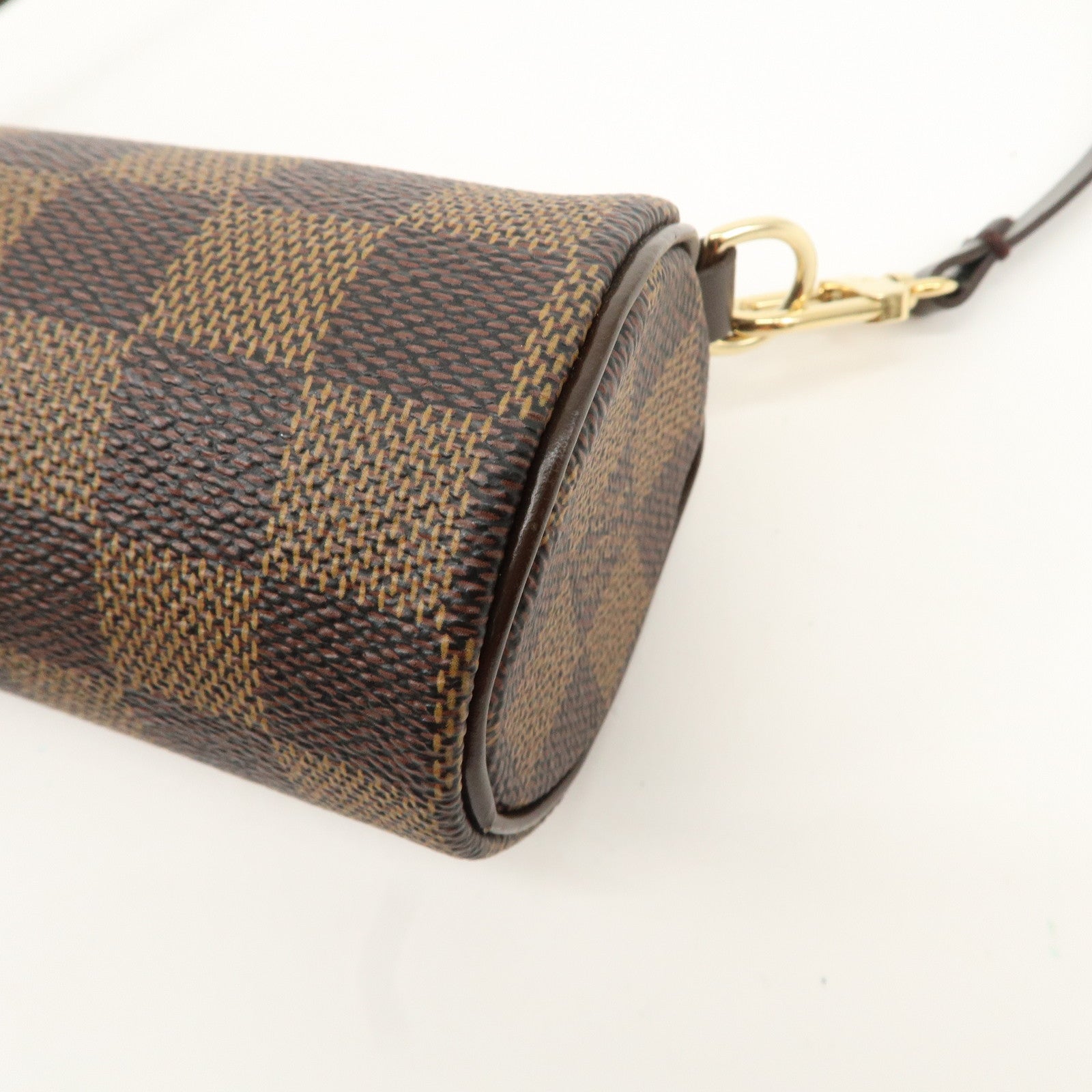 Louis Vuitton Damier Ebene Pouch for Papillon Bag Brown