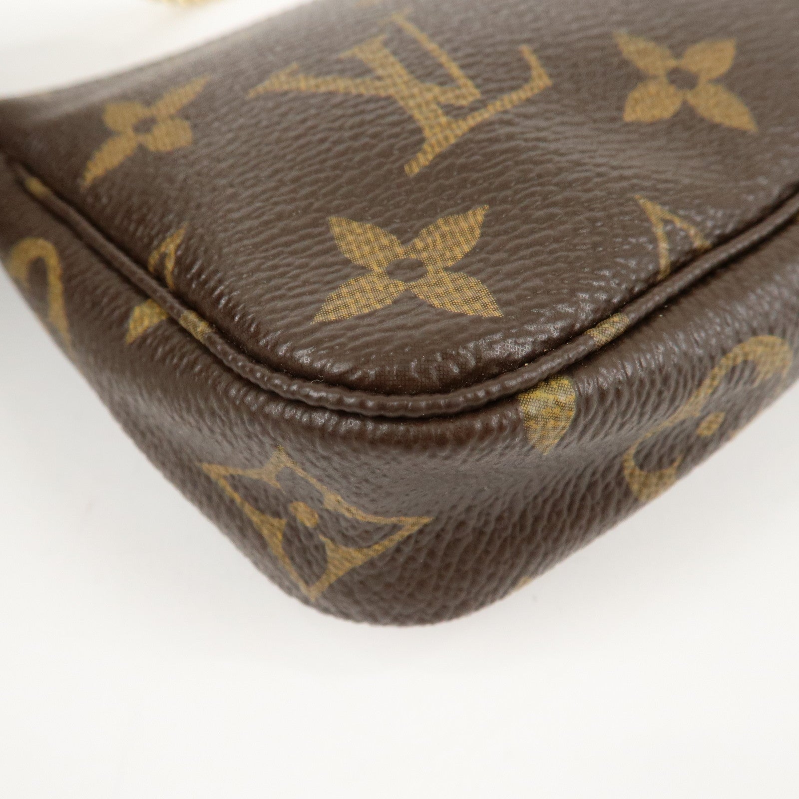 Louis Vuitton Monogram Mini Pochette Accessoires Pouch M58009 Used