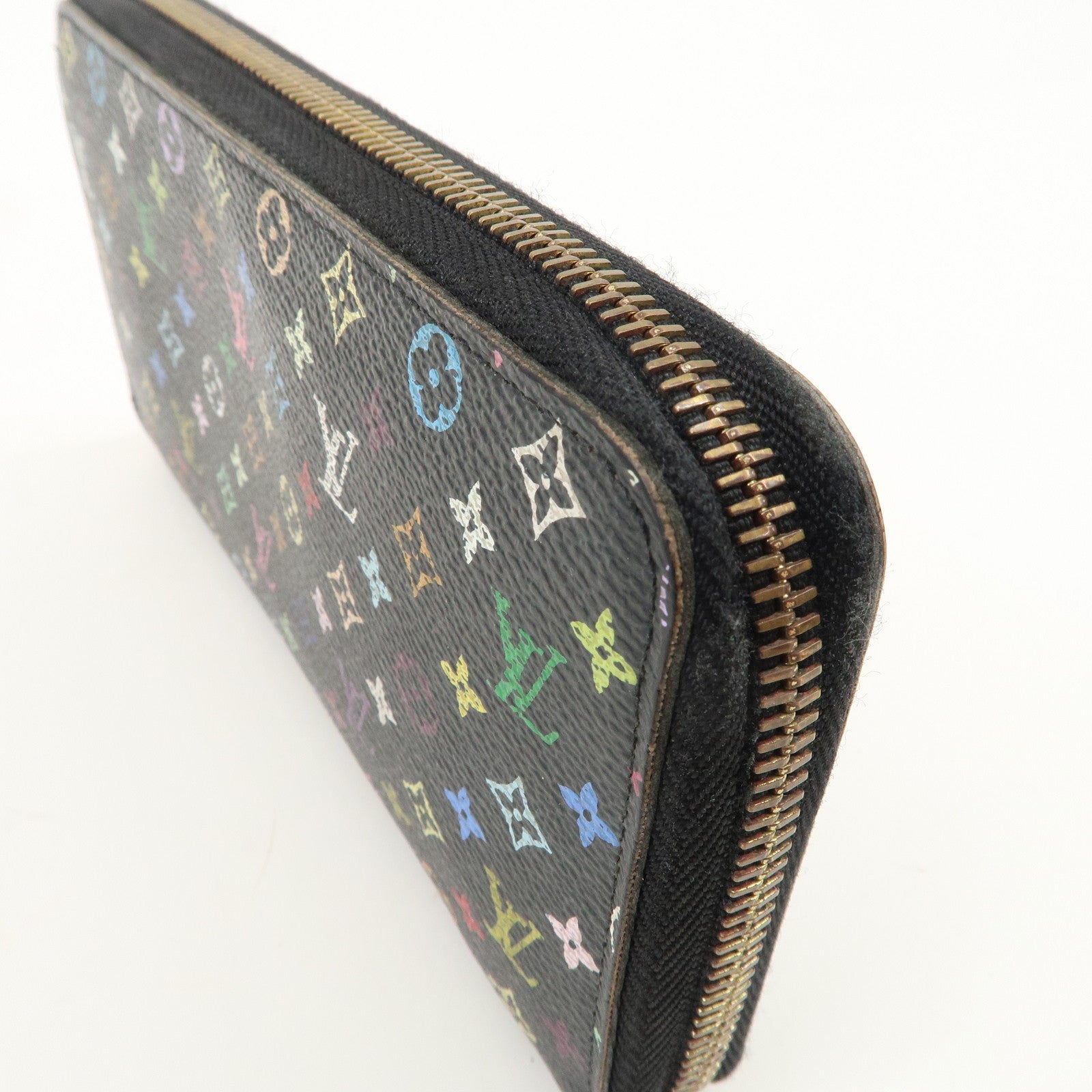 Louis Vuitton Monogram Multi Color Zippy Wallet Long Wallet M60243