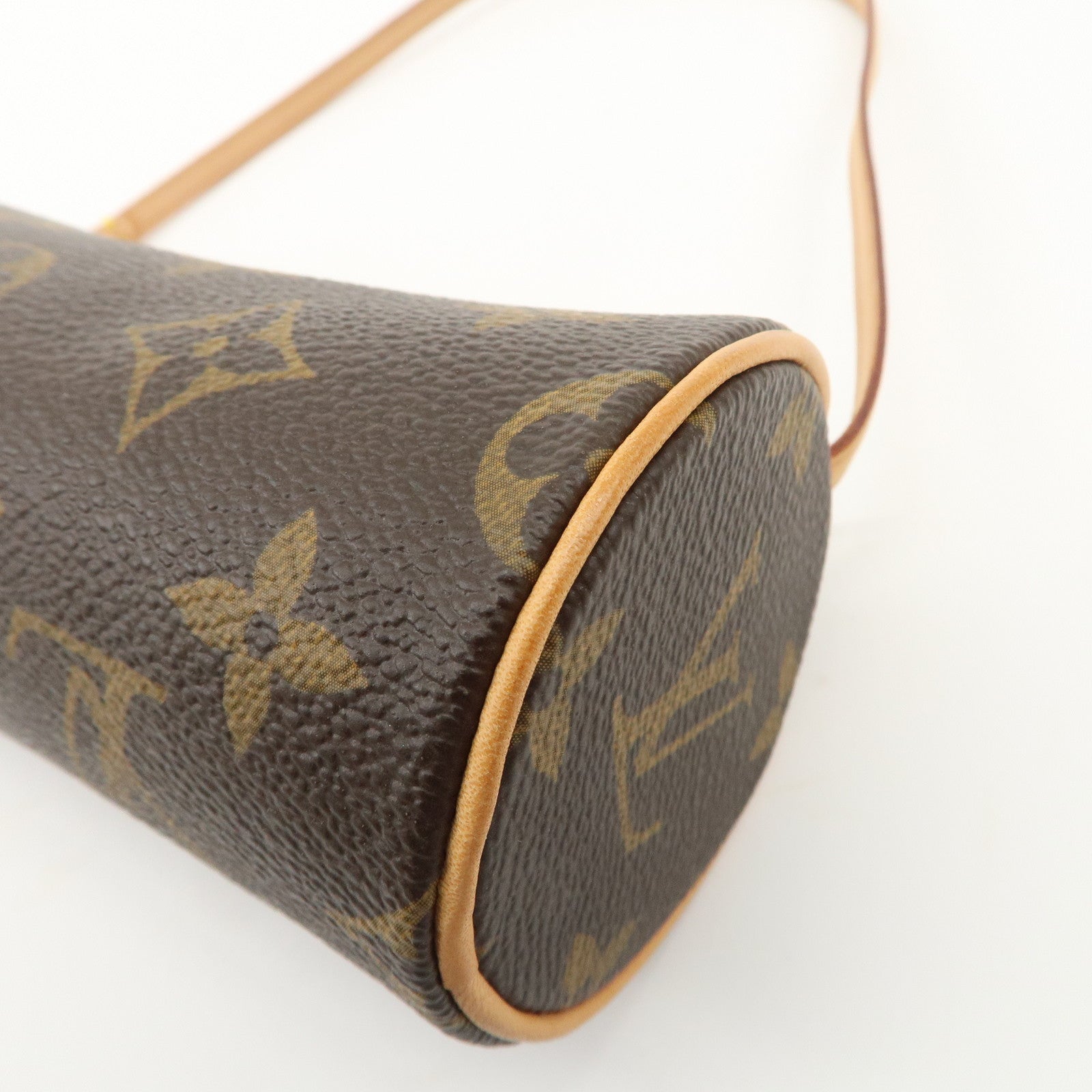 Louis Vuitton Monogram Mini Pouch for Papillon Bag Brown Used