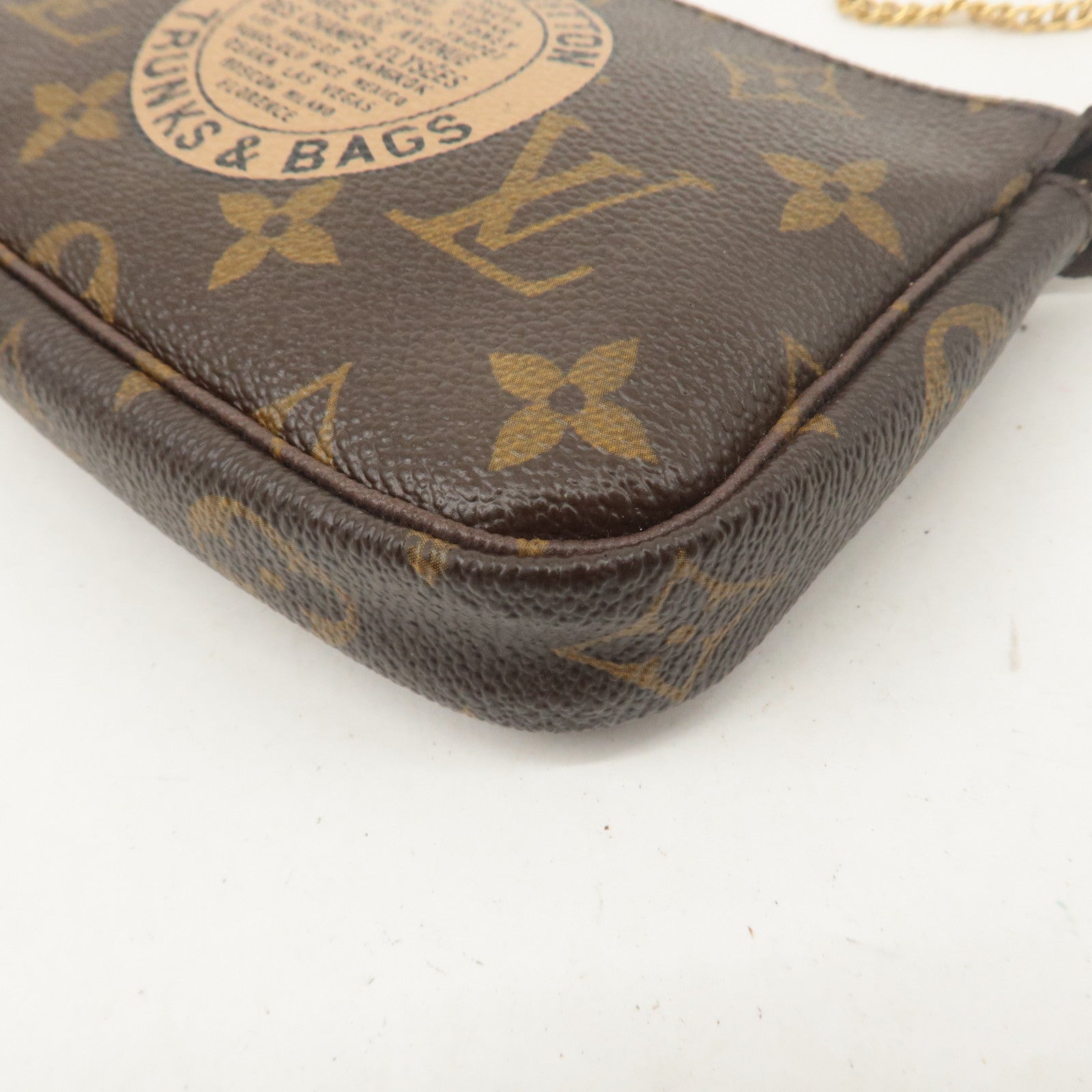 Louis Vuitton Monogram T&B Mini Pochette Accessoires Pouch M60153