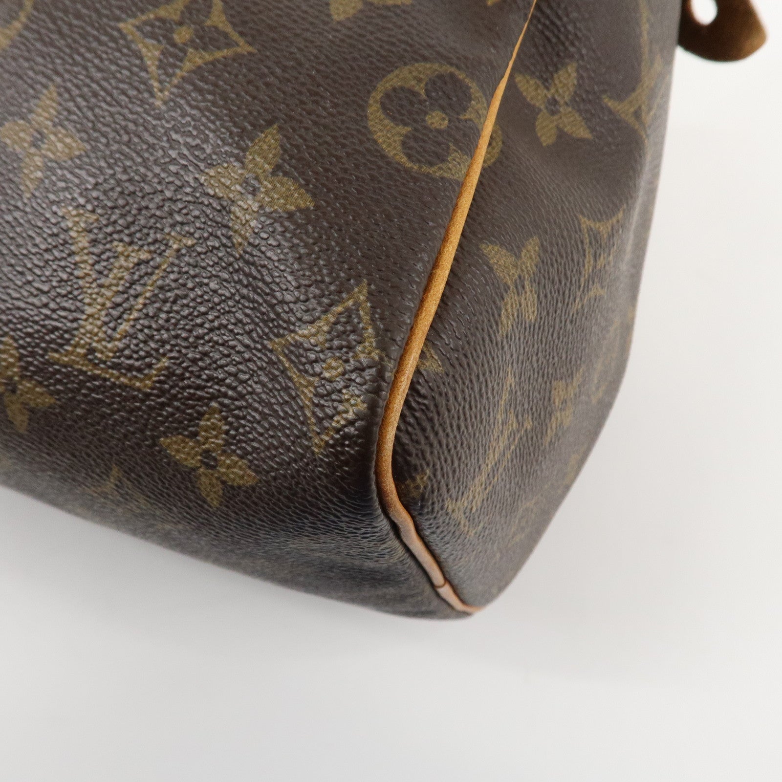 Louis Vuitton Monogram Speedy 25 Hand Bag Boston Bag M41528 Used