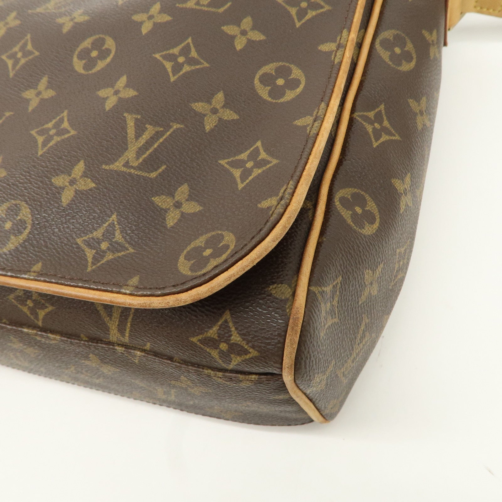 Louis Vuitton Monogram Abbesses Messenger Bag Hand Bag M45257 Used