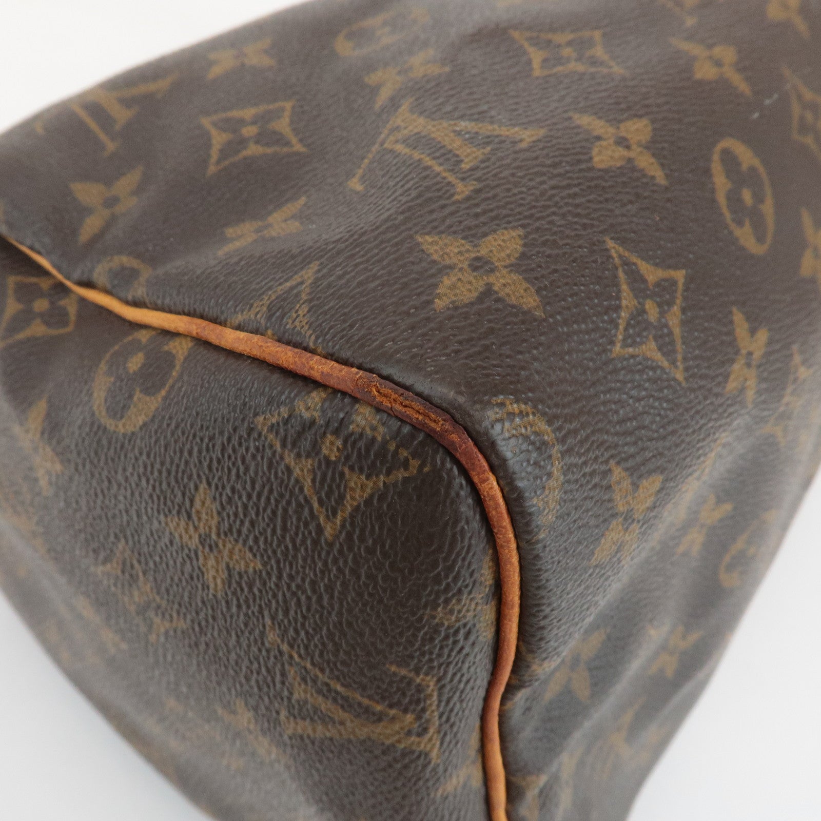 Louis Vuitton Monogram Speedy 30 Hand Bag Boston Bag M41526 Used