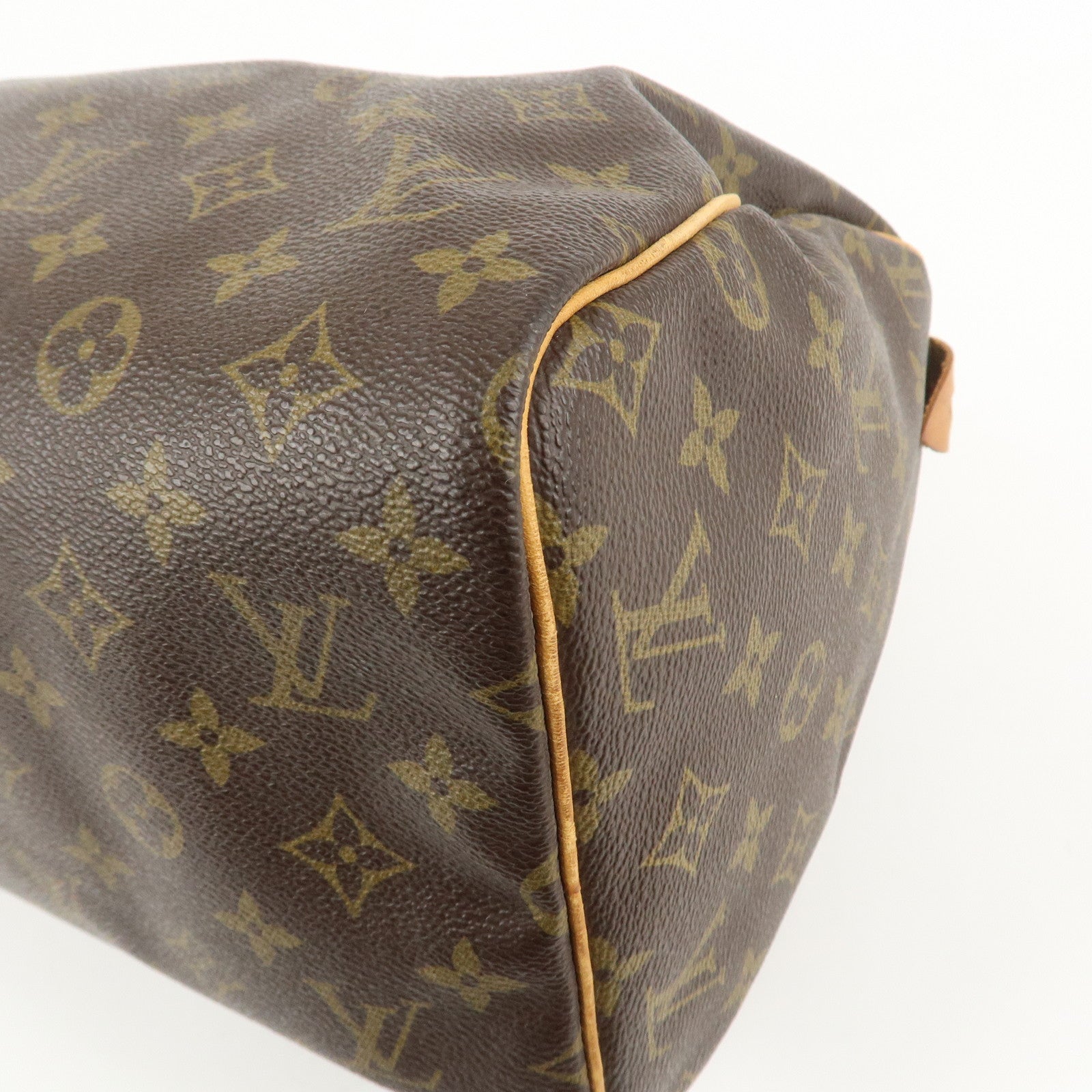 Louis Vuitton Monogram Speedy 30 Hand Bag Boston Bag M41526 Used