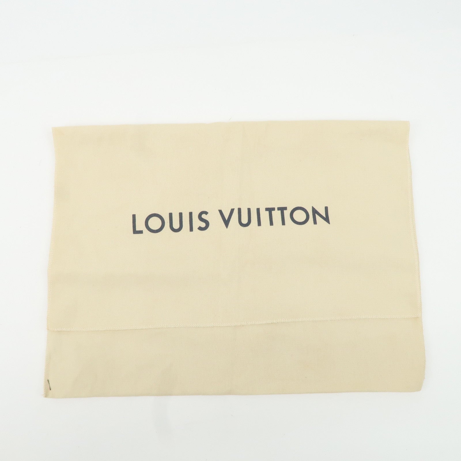 Louis Vuitton Set Of 10 Dust Bag Flap Style Beige Used