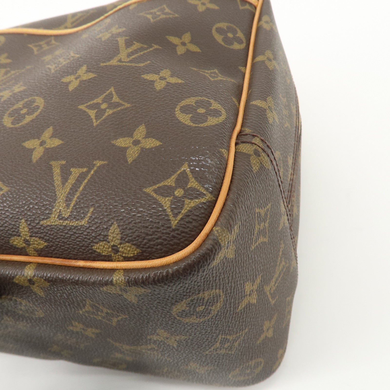 Louis Vuitton Monogram Deauville Hand Bag M47270 Used