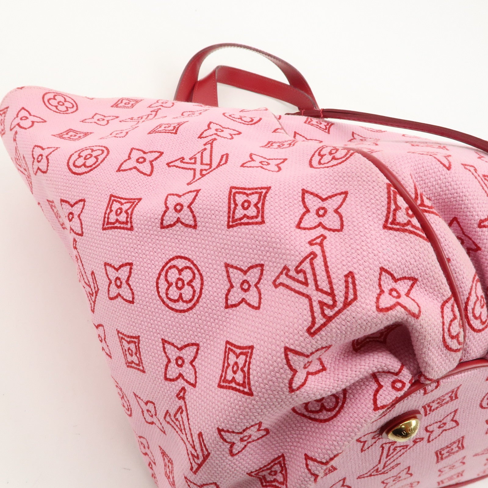 Louis Vuitton Beach Line Cabas Ipanema PM Tote Bag Rose M95984