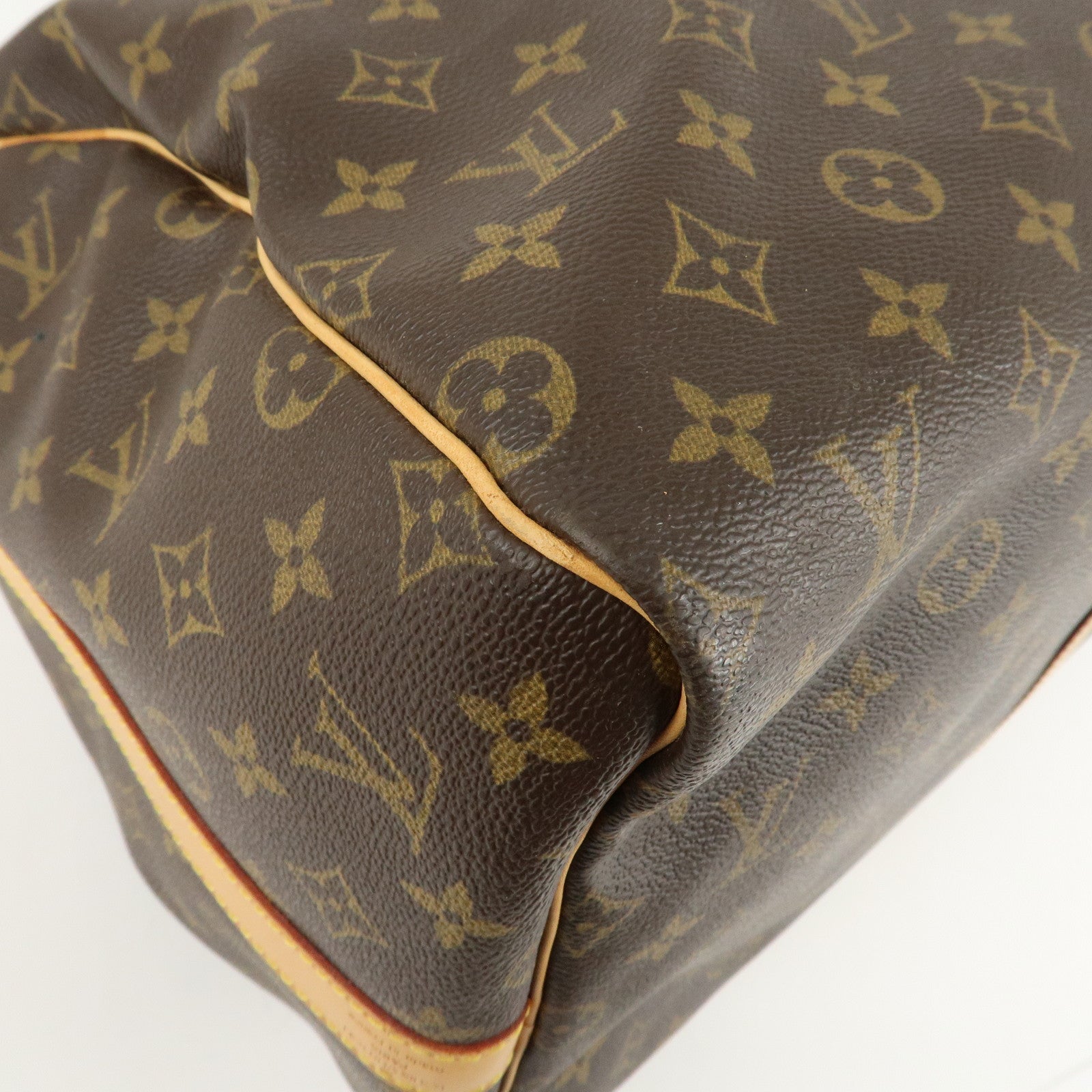 Louis Vuitton Monogram Keep All Bandouliere 55 Boston Bag M41414 Used