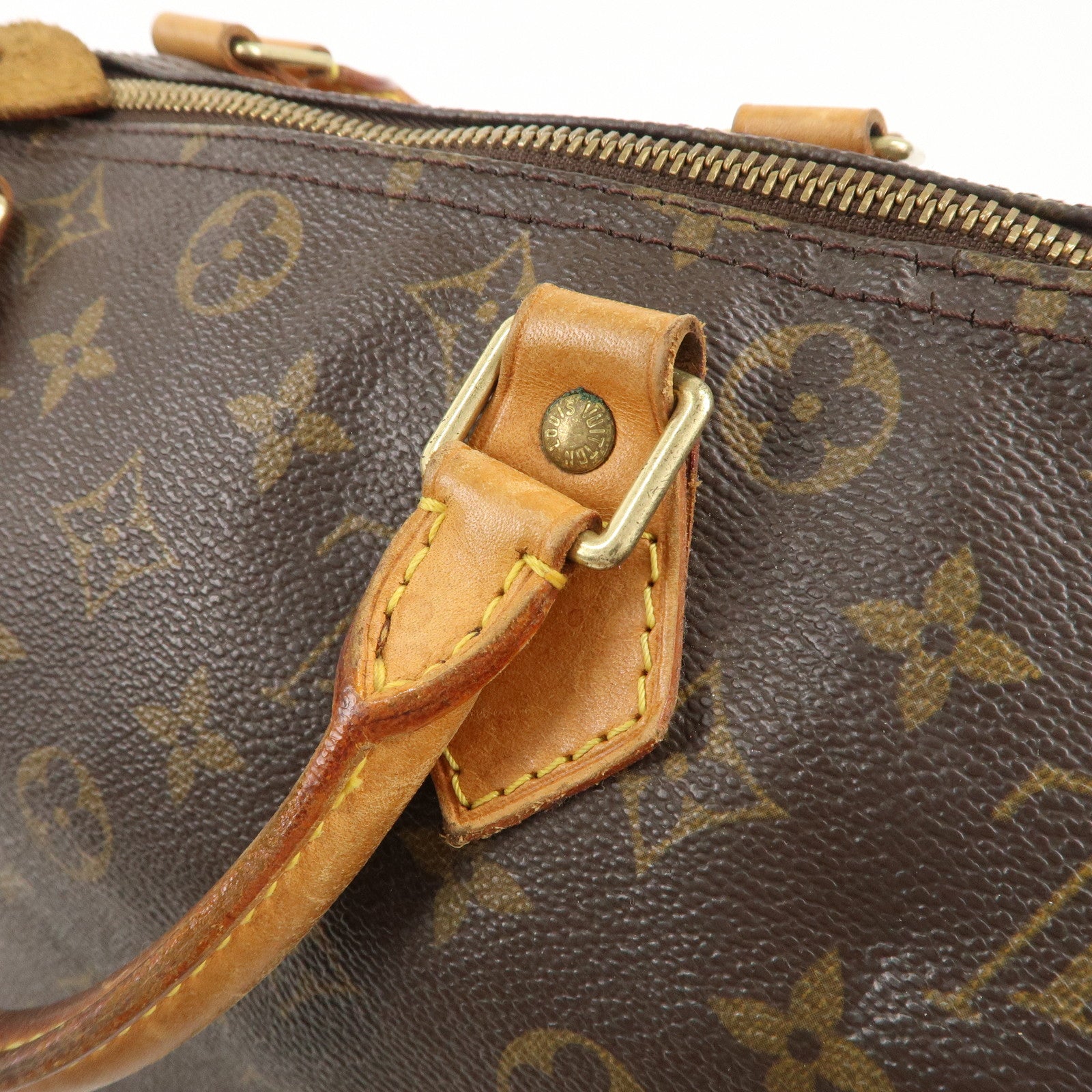 Louis Vuitton Monogram Speedy 30 Hand Bag Boston Bag M41108