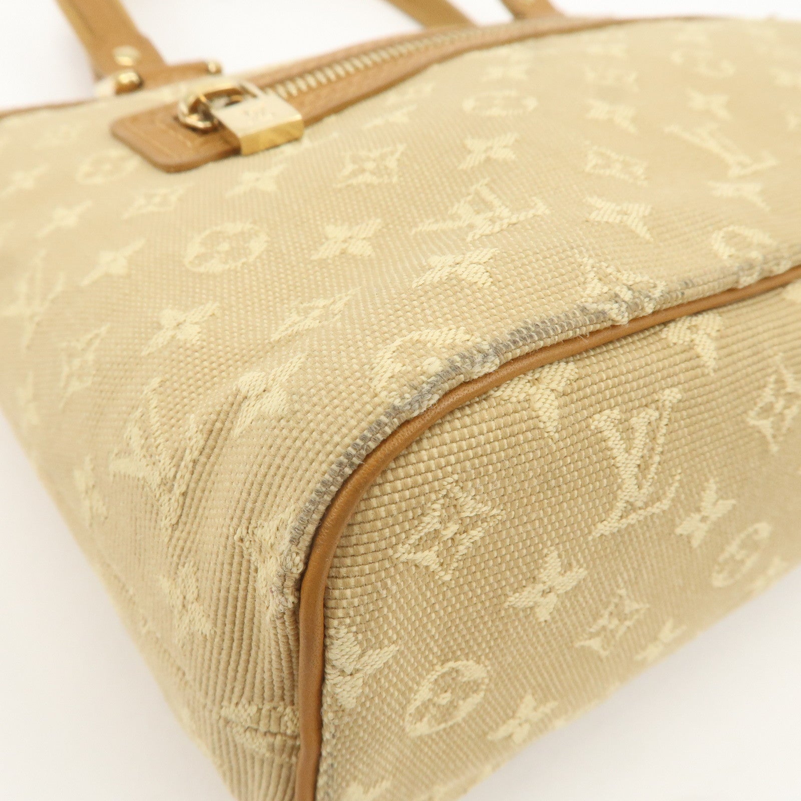 Louis Vuitton Monogram Mini Lucille PM Hand Bag Beige M92684