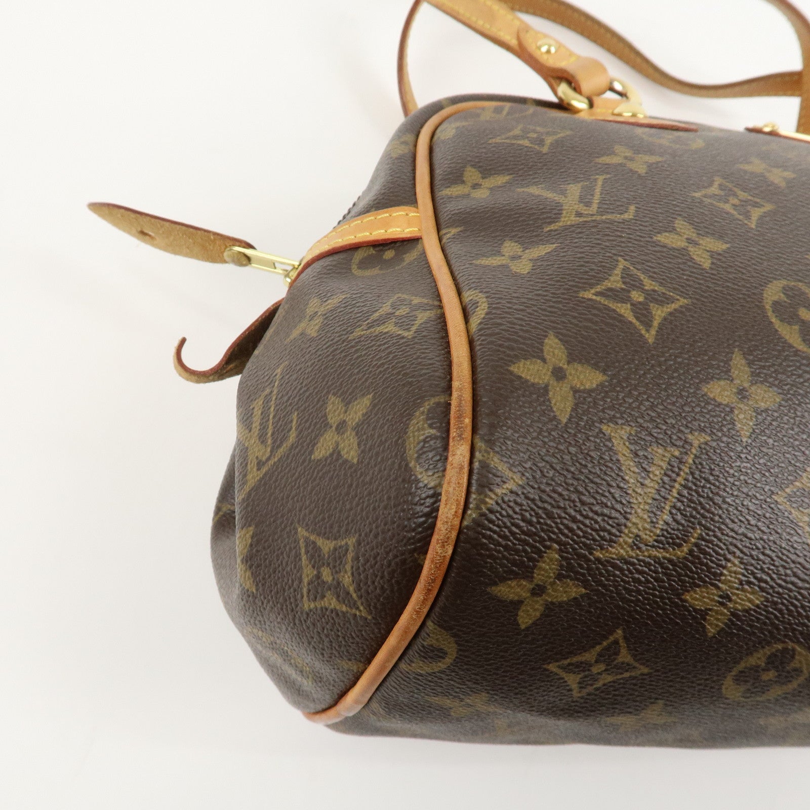 Louis Vuitton Monogram Montorgueil PM Hand Bag Brown M95565 Used