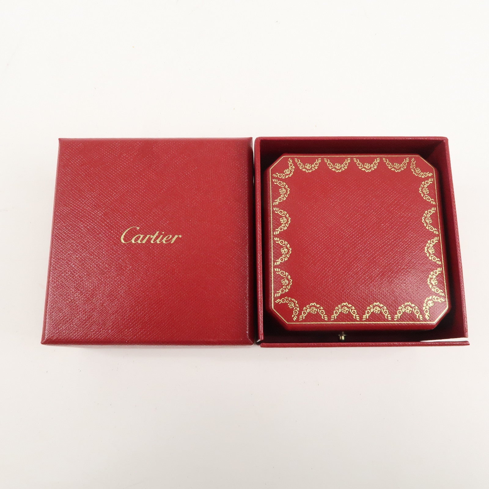 Cartier Set of 2 Ring Box Display Box Jewelry Box For Ring