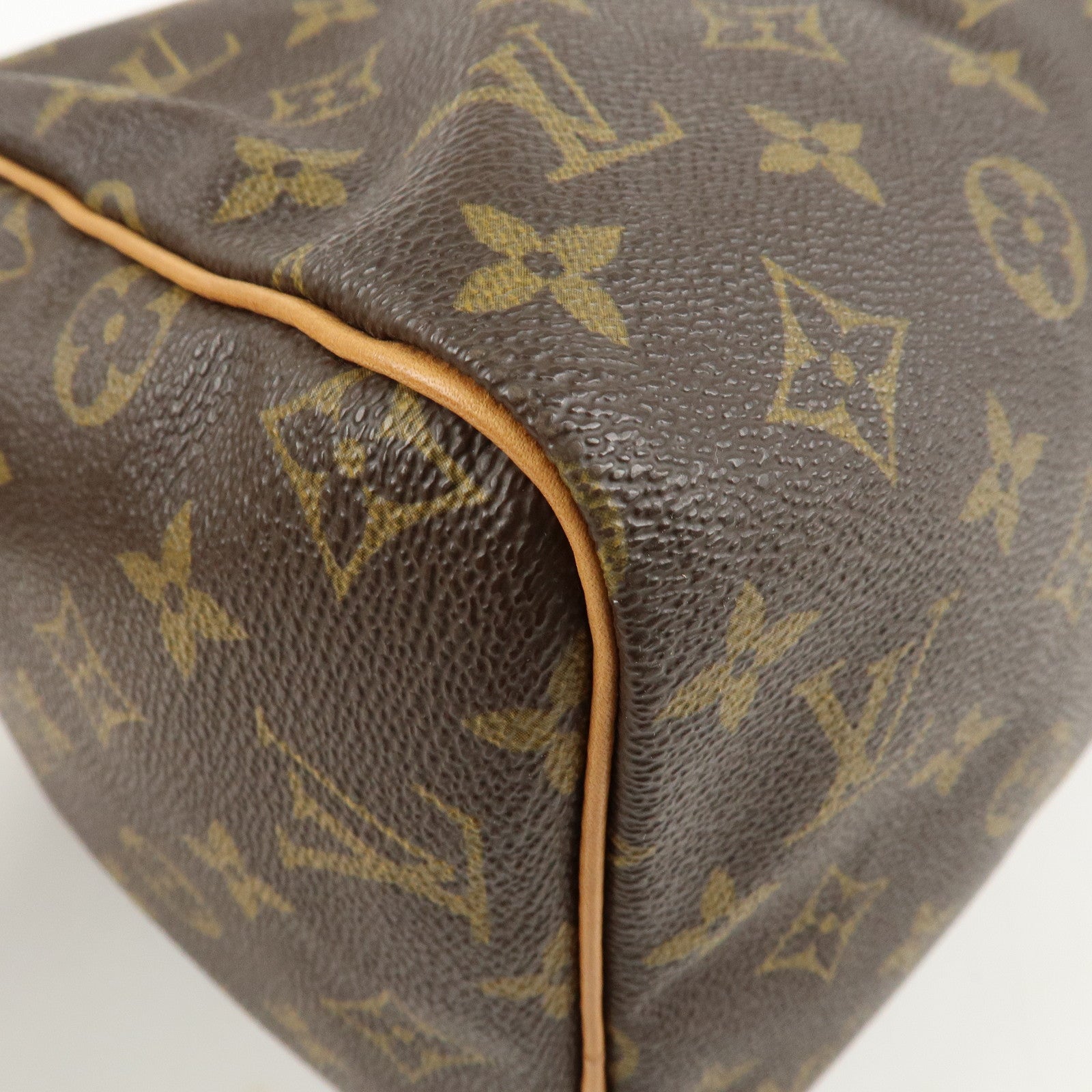 Louis Vuitton Monogram Speedy 30 Hand Bag Boston Bag M41108 Used