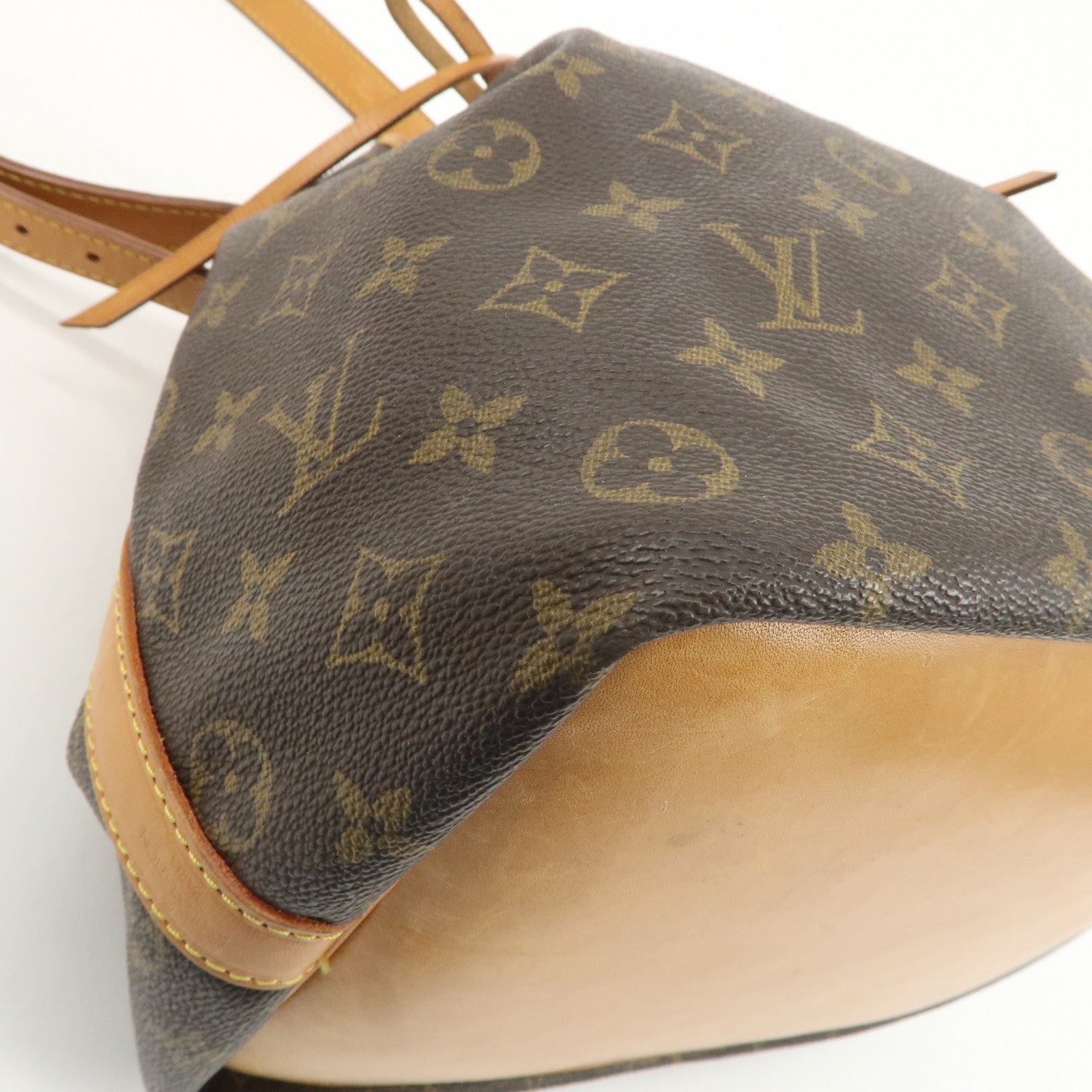 Louis Vuitton Monogram Petit Noe Shoulder Bag Brown M42226 Used