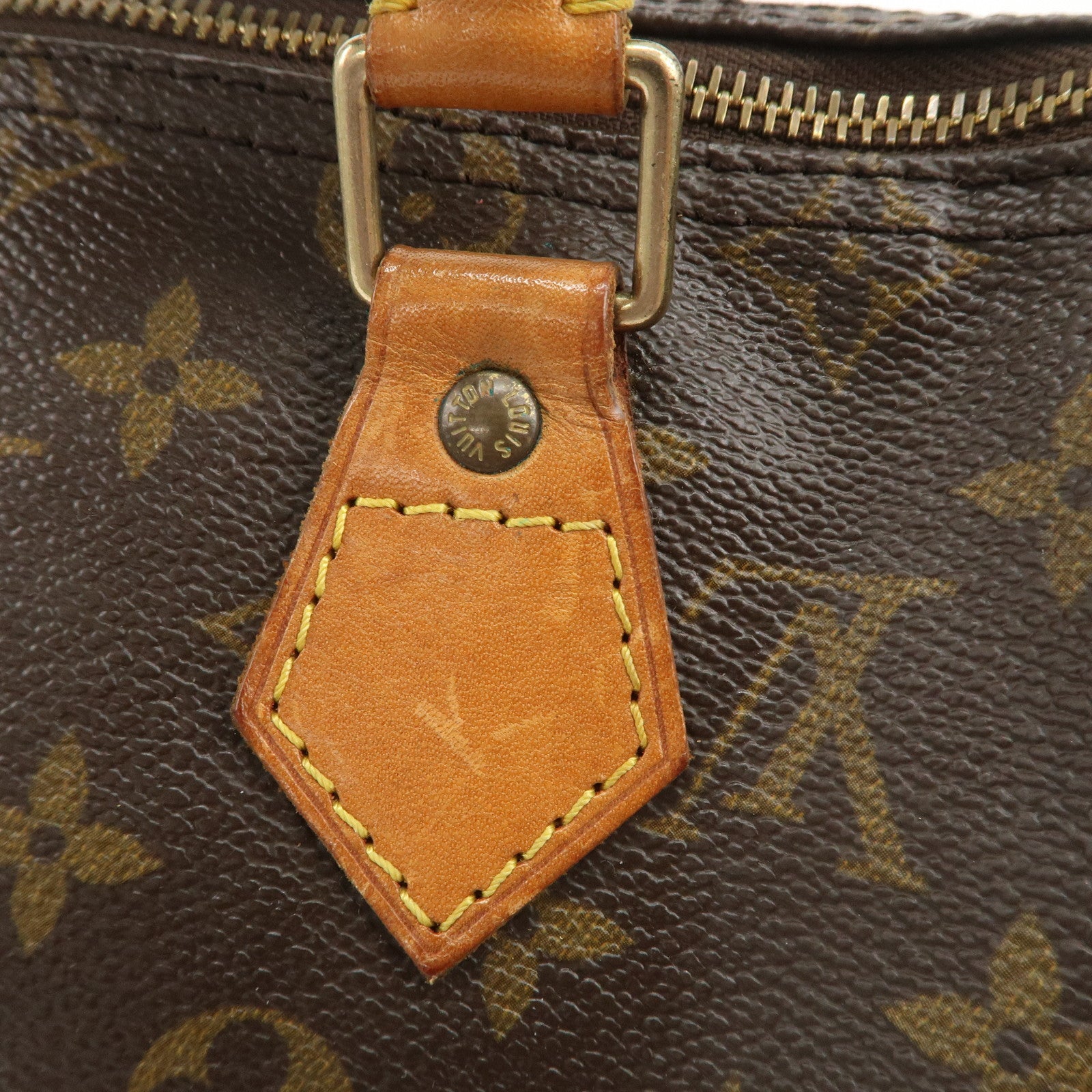 Louis Vuitton Monogram Speedy 25 Hand Bag Boston Bag M41528