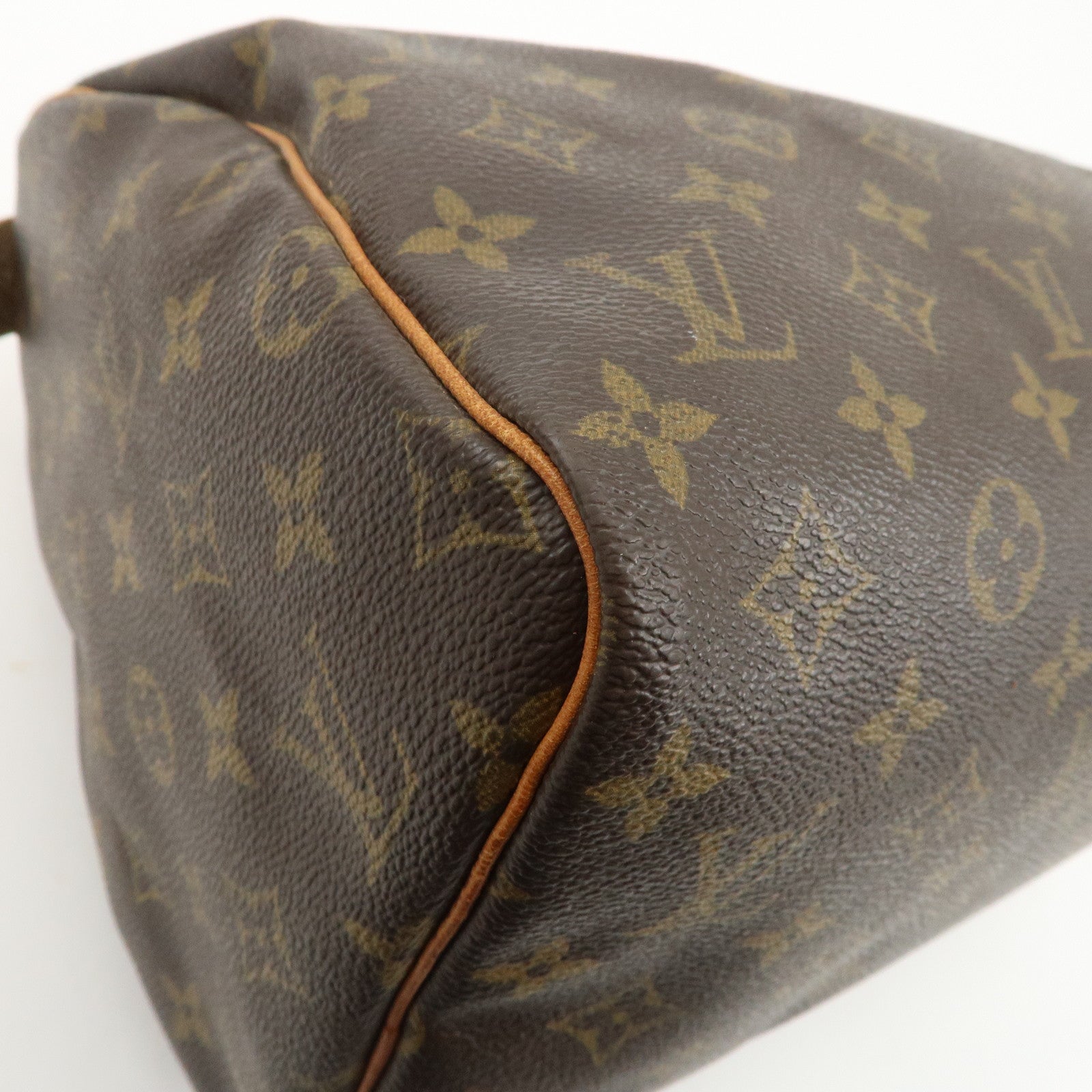 Louis Vuitton Monogram Speedy 30 Hand Bag Boston Bag M41526 Used