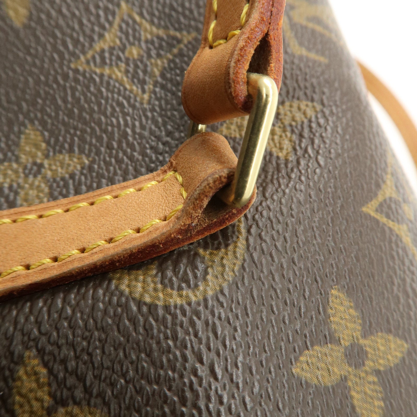 Louis Vuitton Monogram Papillon 30 Hand Bag New Style Brown M51385 Used