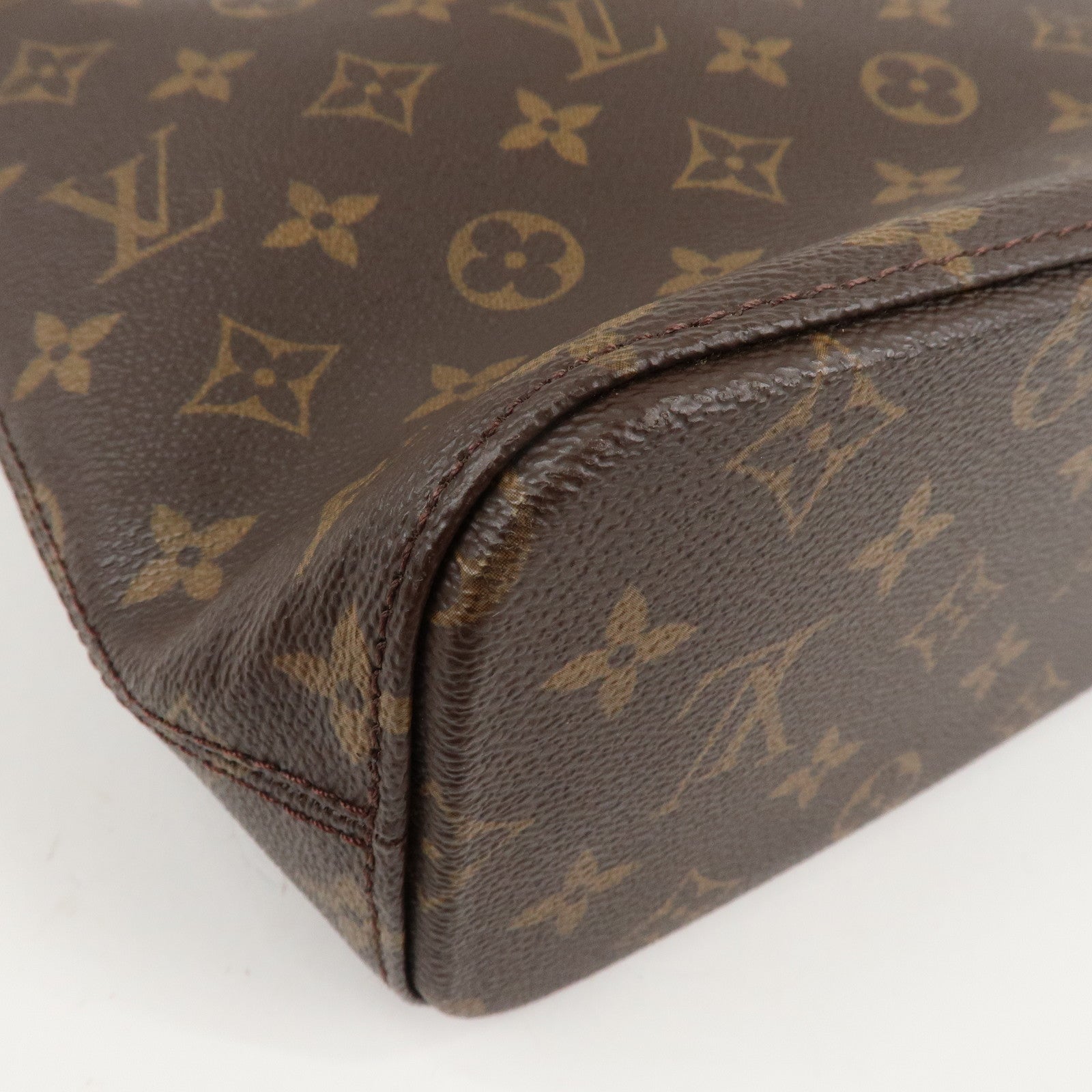 Louis Vuitton Monogram Luco Tote Bag Hand Bag Brown M51155