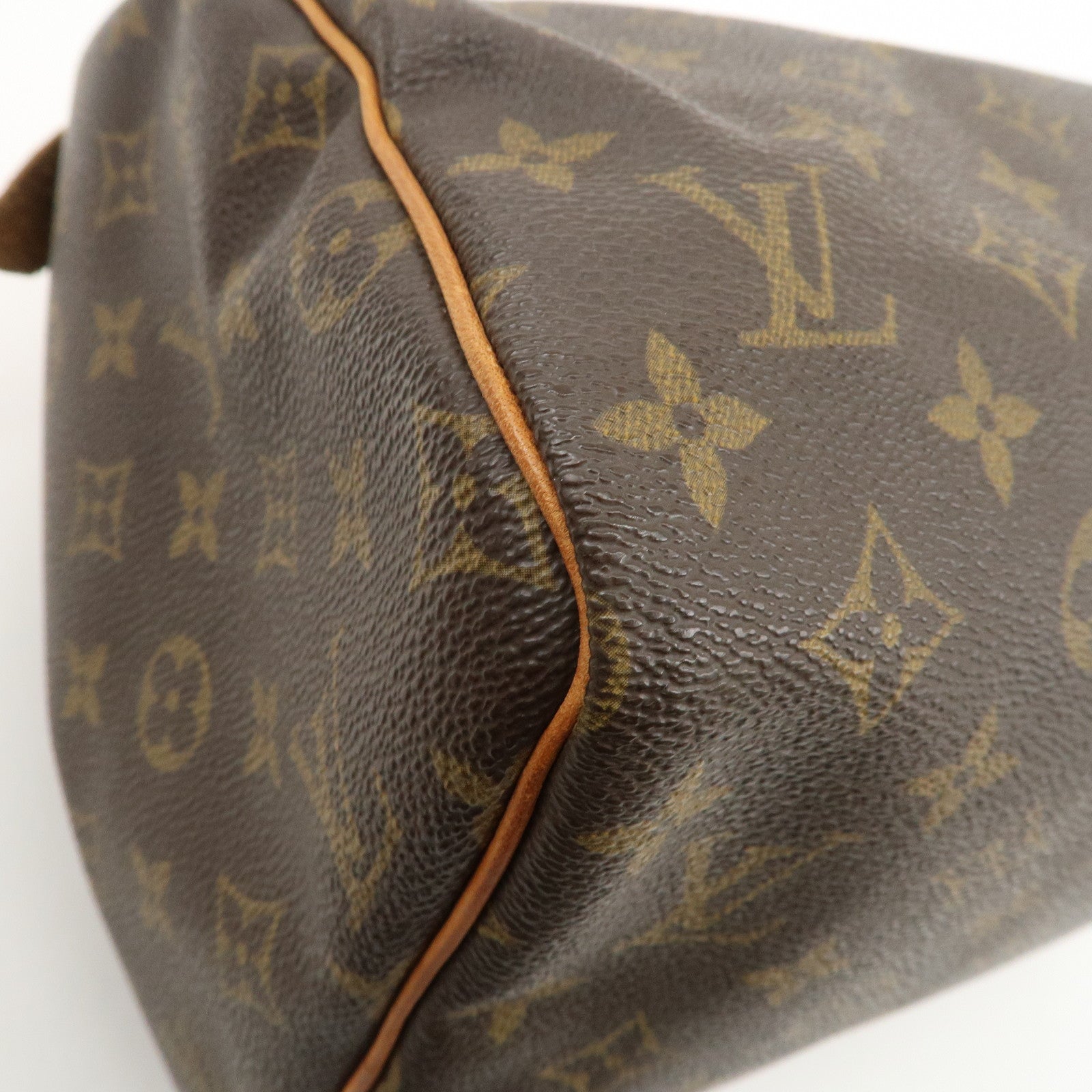 Louis Vuitton Monogram Speedy 30 Hand Bag Boston Bag M41108 Used