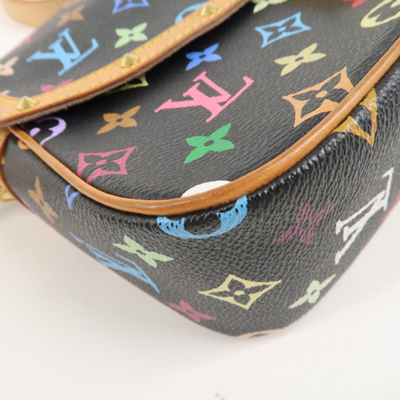 Louis Vuitton Monogram Multicolor Sologne Shoulder Bag Noir M92639