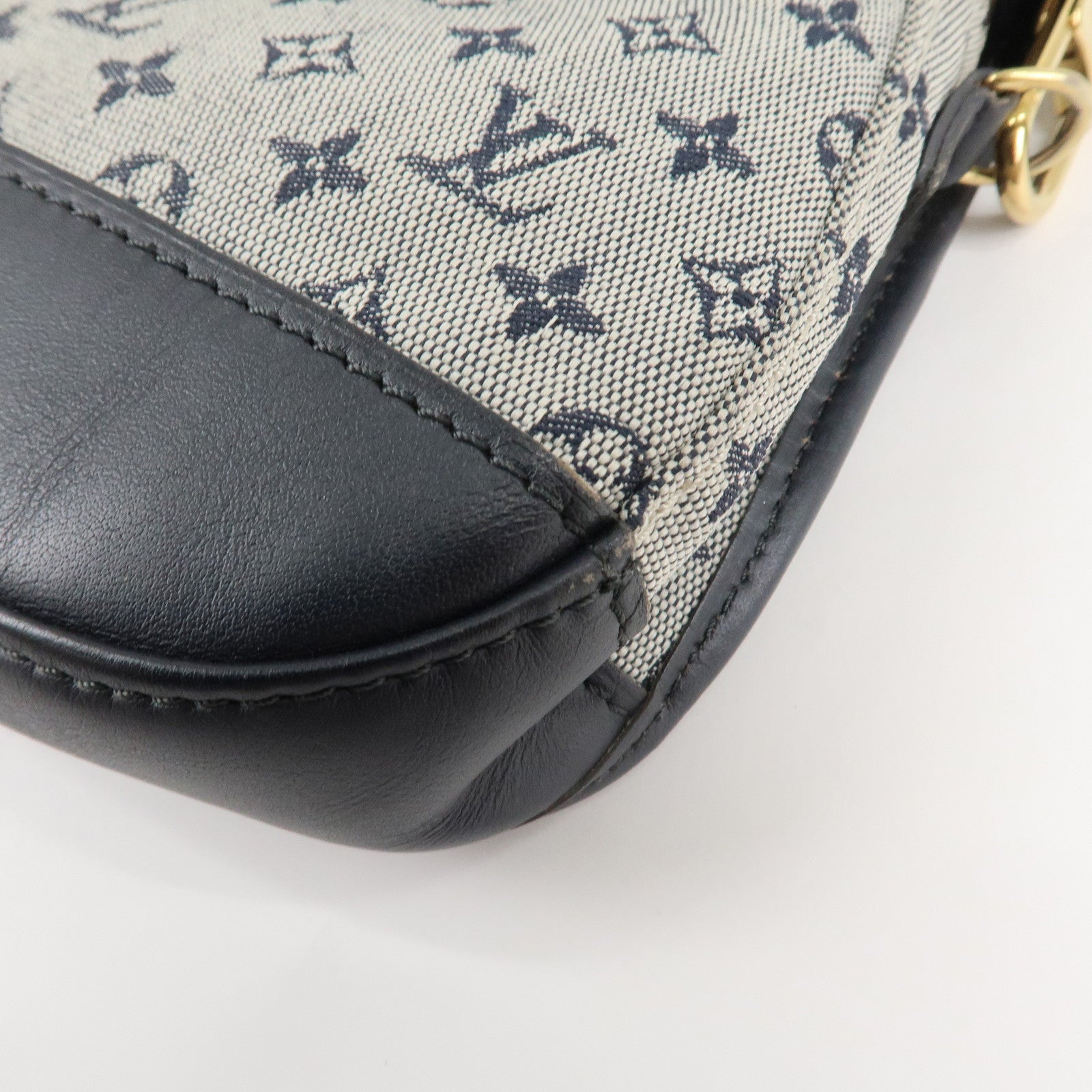 Louis Vuitton Monogram Mini Marjorie Shoulder Bag Navy M92690 Used