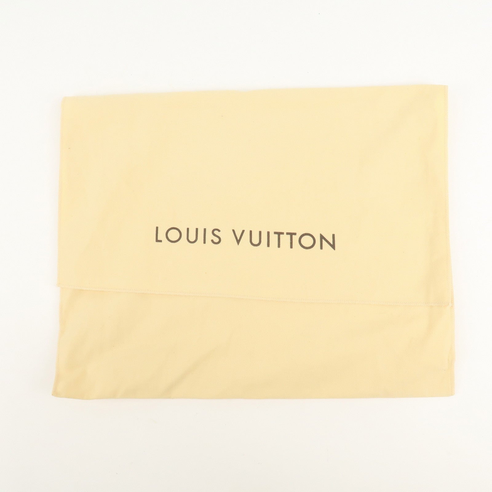 Louis Vuitton Set of 10 Dust Bag Storage Bag Old Style Beige Used