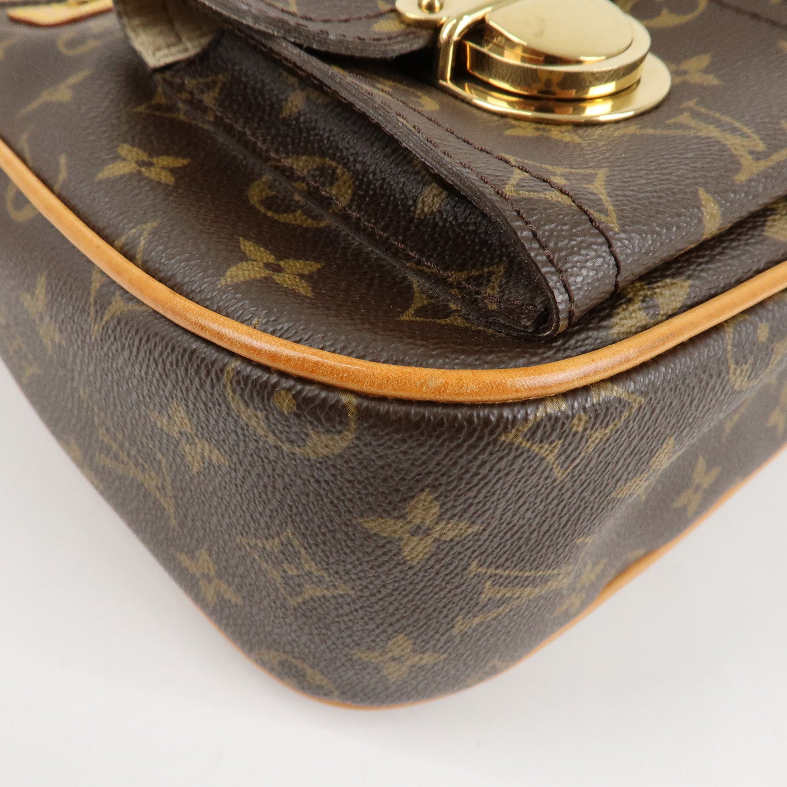 Louis Vuitton Monogram Hudson GM Shoulder Bag M40045 Used