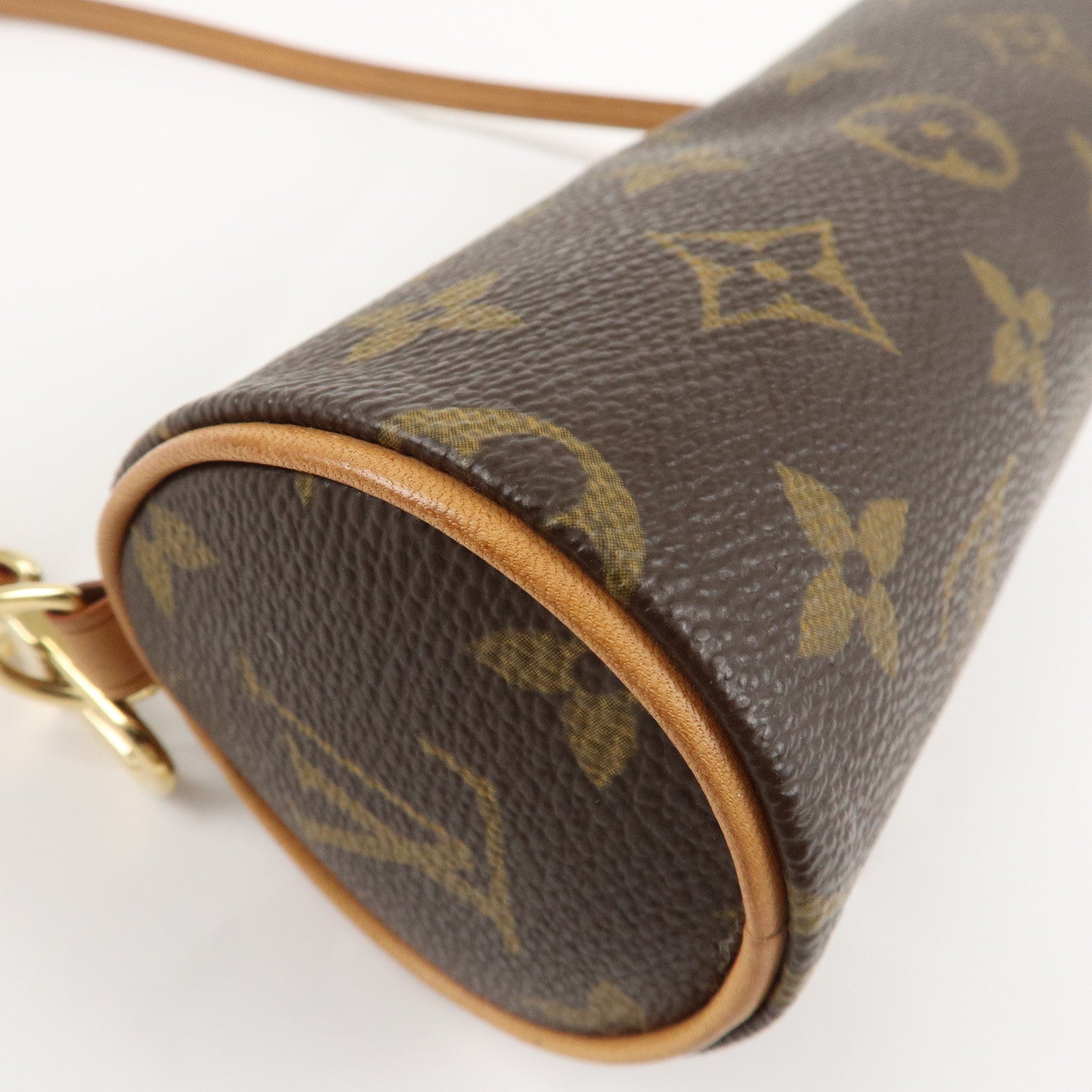 Louis Vuitton Monogram Mini Pouch for Papillon Bag Brown Used