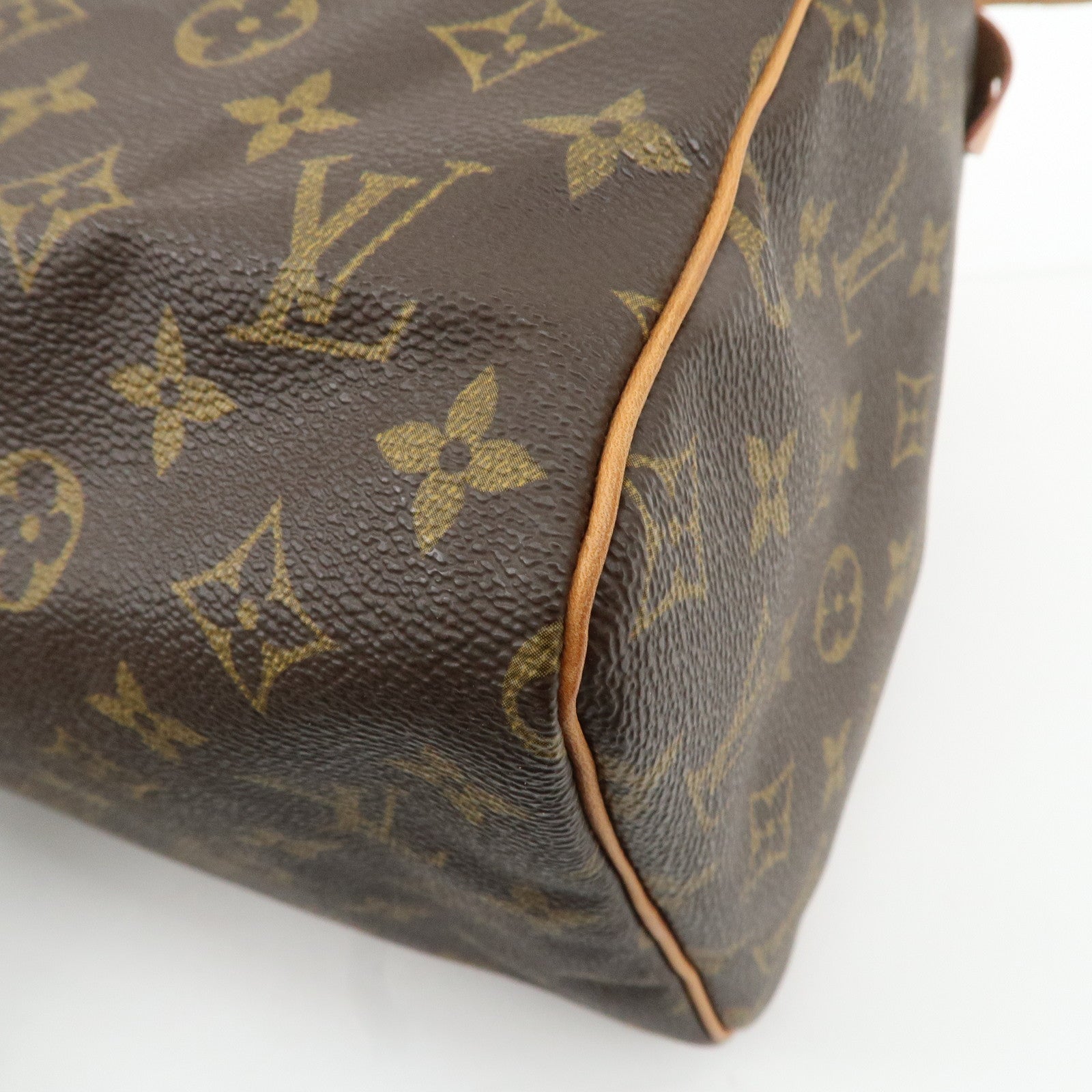 Louis Vuitton Monogram Speedy 30 Hand Bag Boston Bag M41526 Used