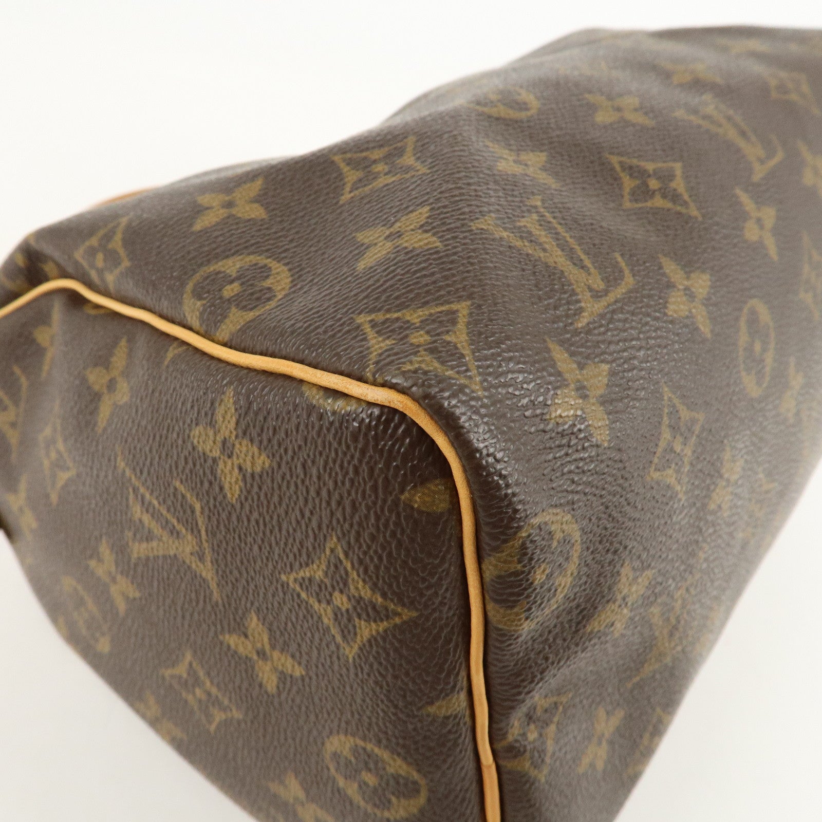 Louis Vuitton Monogram Speedy 25 Hand Bag Boston Bag M41528 Used