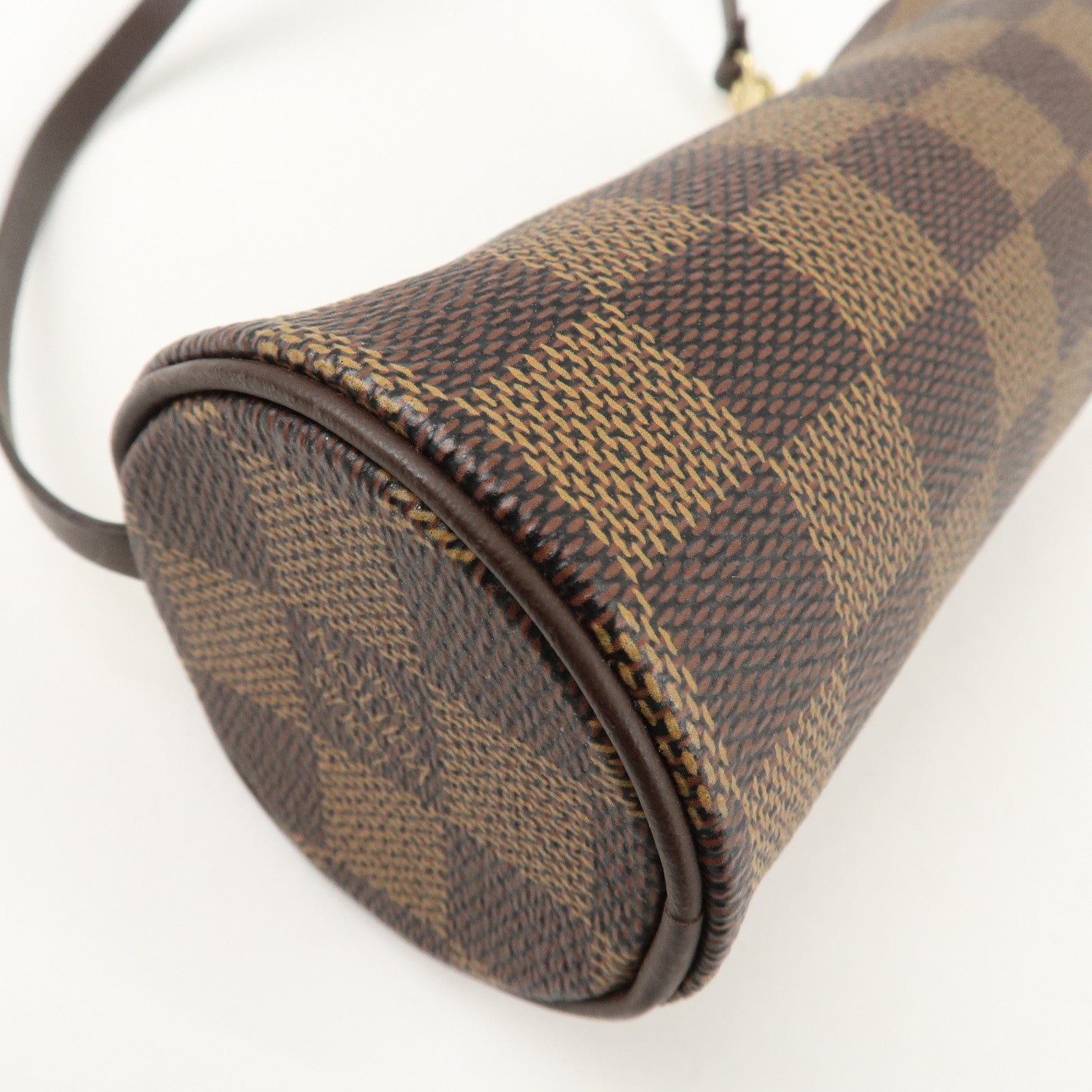 Louis Vuitton Damier Ebene Mini Pouch for Papillon Bag Brown