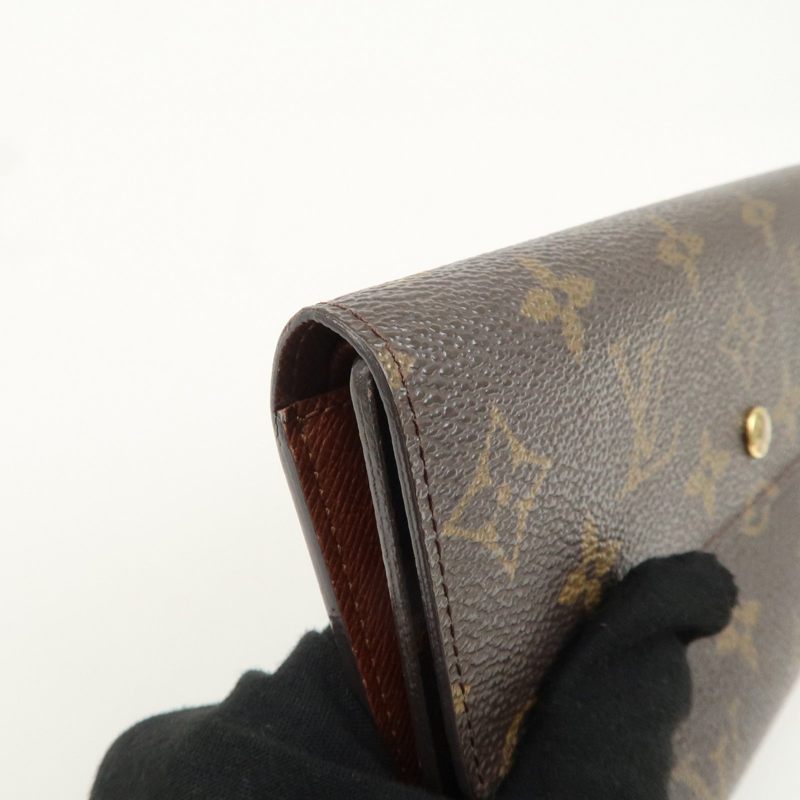 Louis Vuitton Monogram Porte Tresor International Wallet M61215